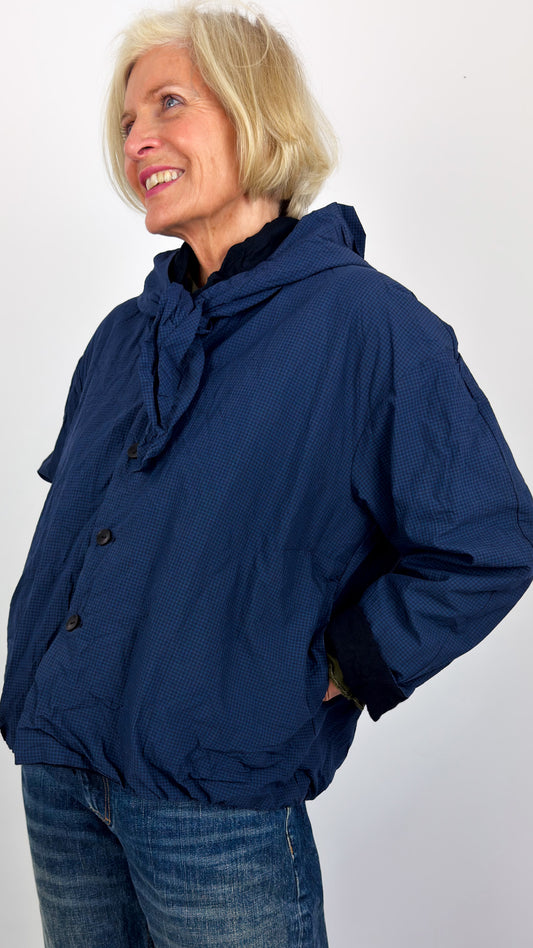 Pas De Calais 3476 Reversible Jacket Navy