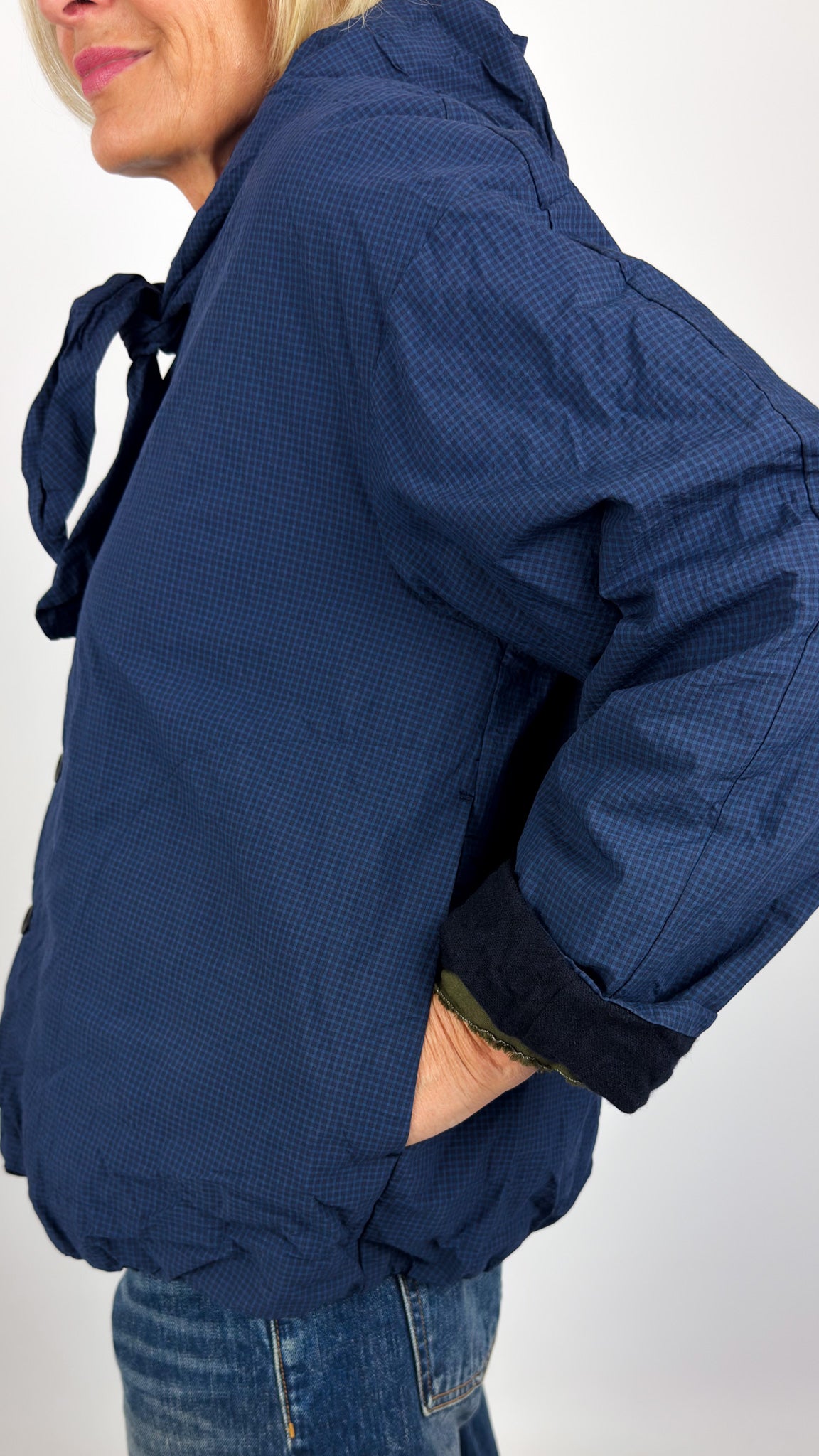 Pas De Calais 3476 Reversible Jacket Navy