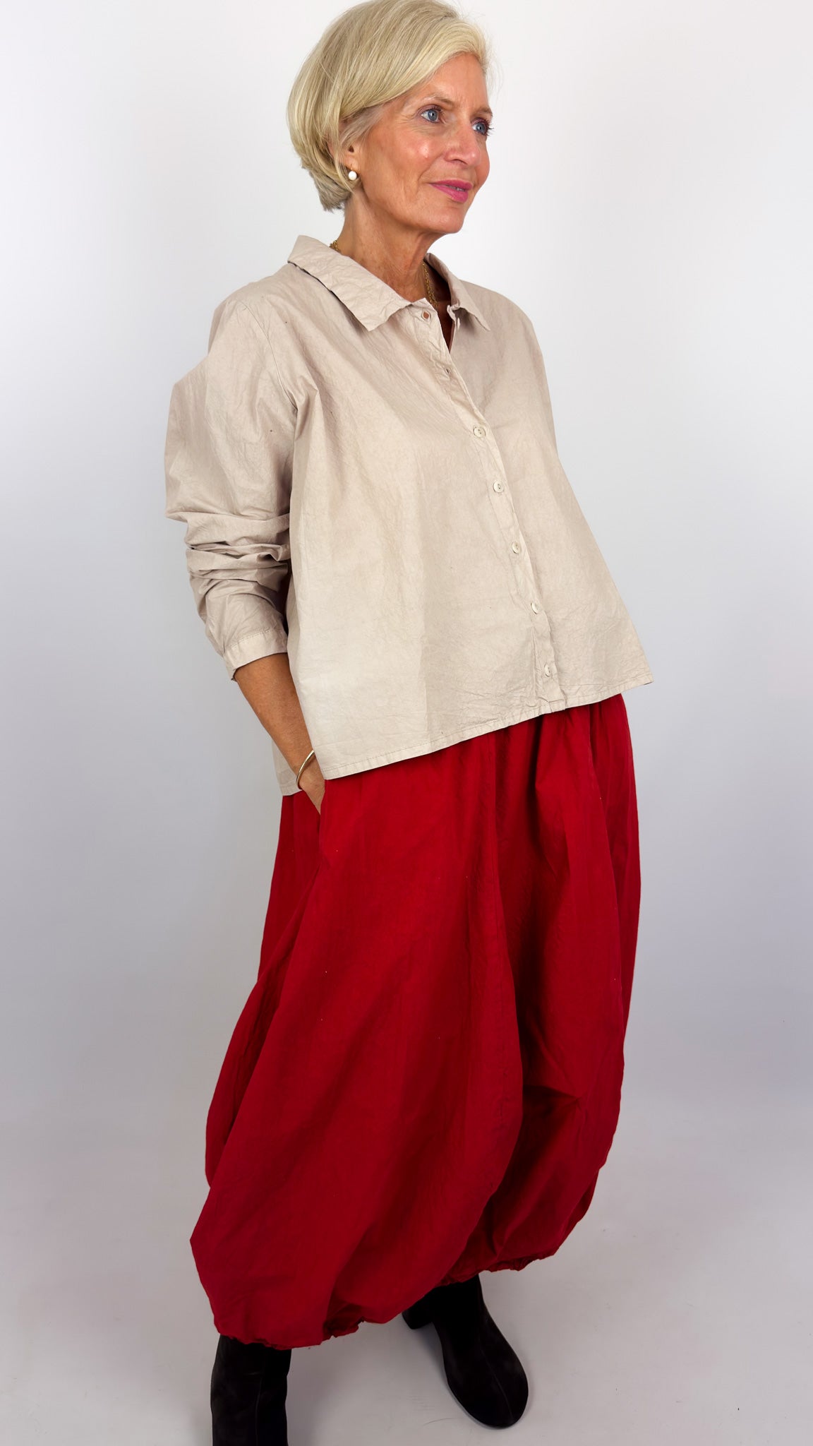Privatsachen Novalistig Shirt Kiesel