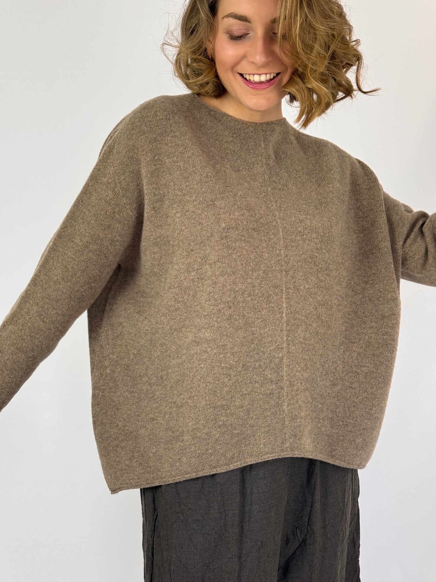 Pas De Calais 2501 Jumper Brown