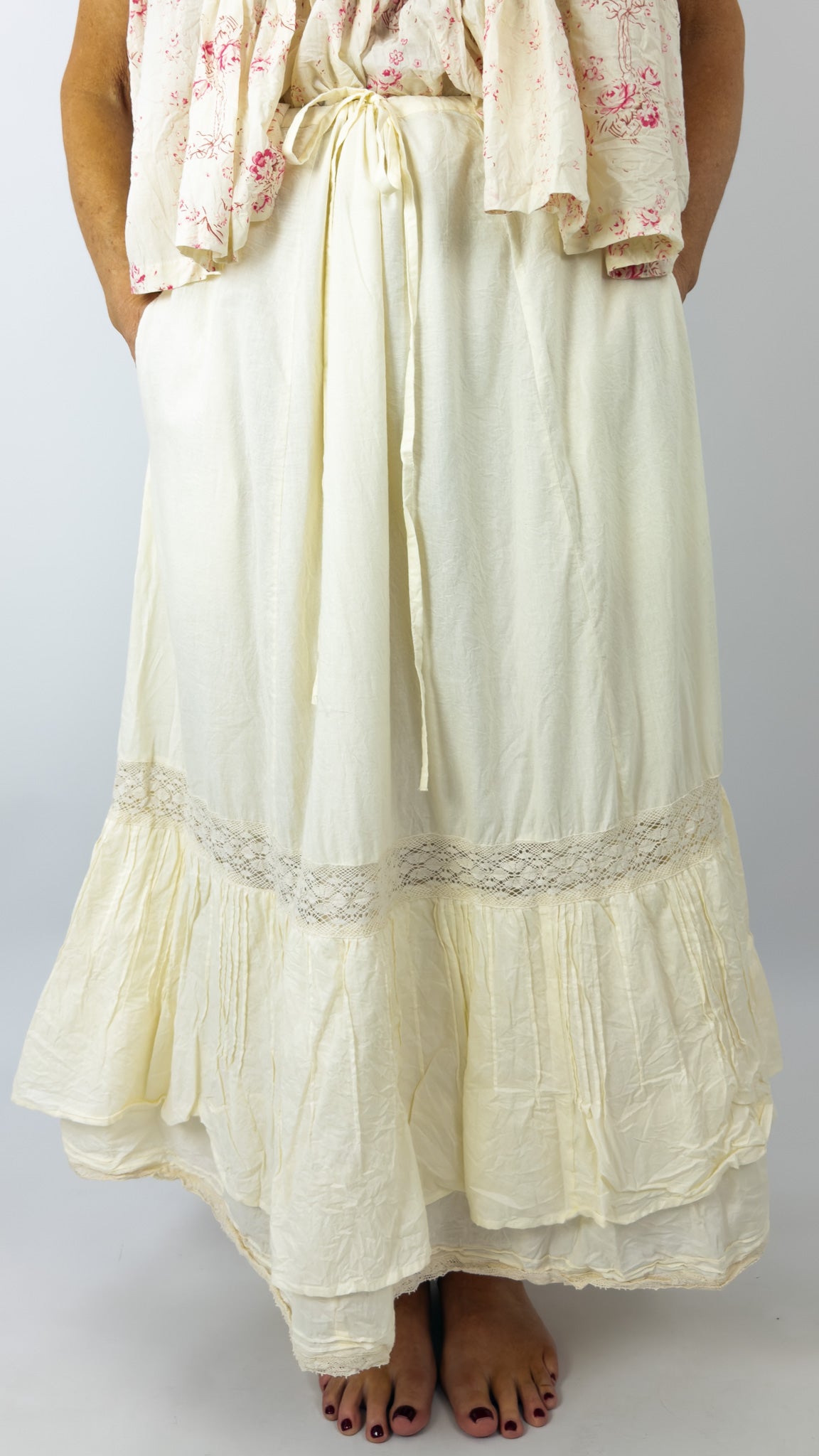 Les Ours Chika Skirt Ecru