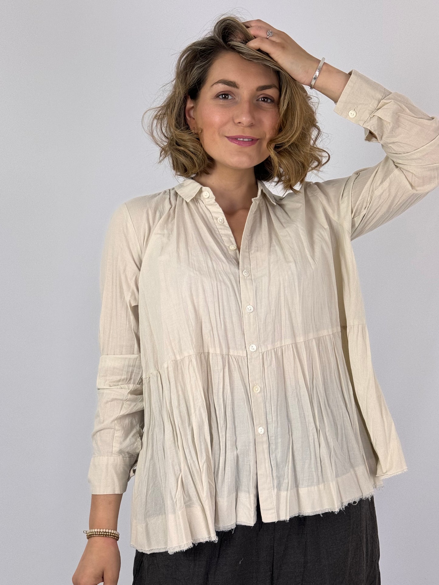 Pas De Calais 6562 Blouse Natural