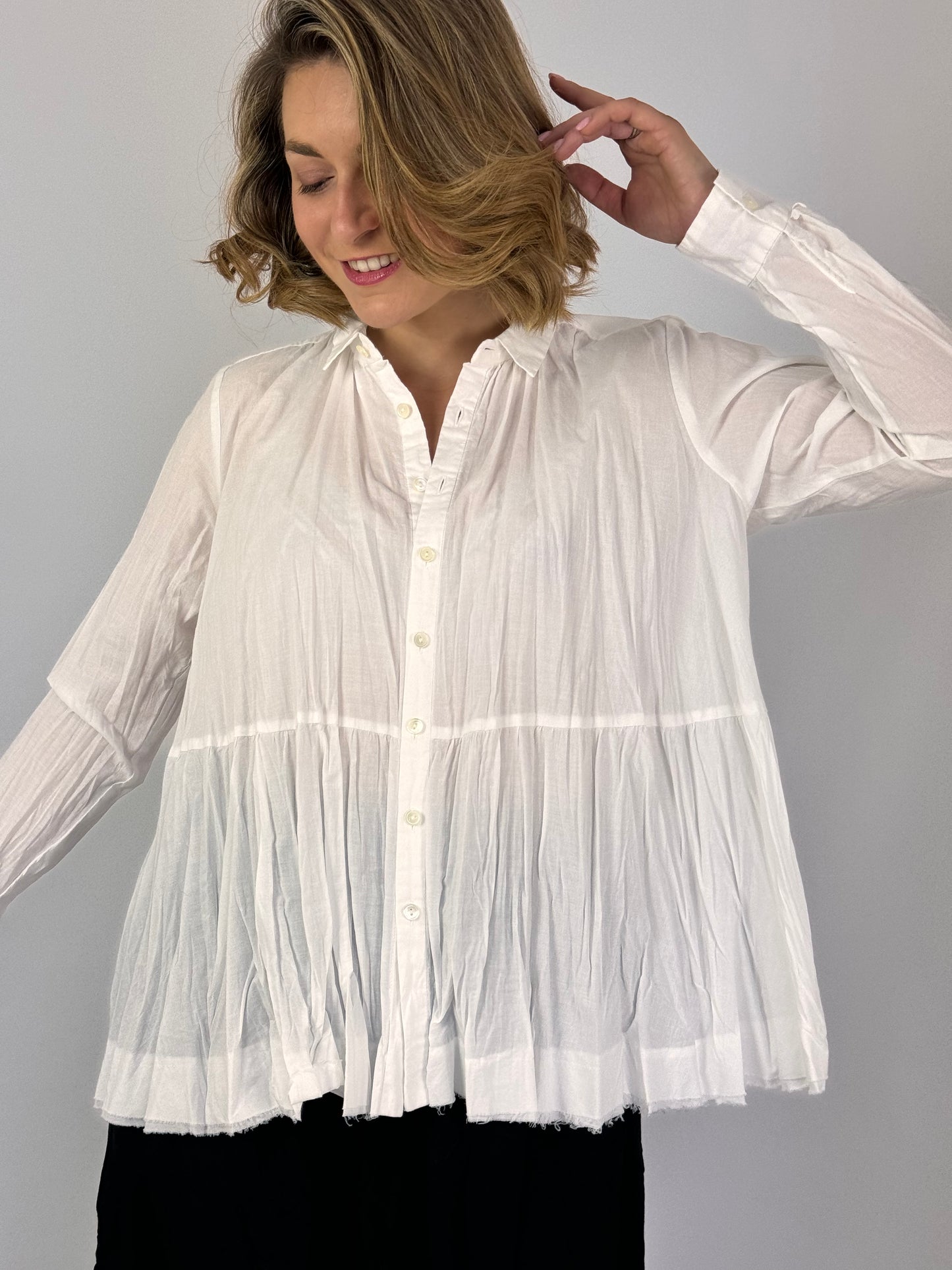 Pas De Calais 6562 Blouse Off-White