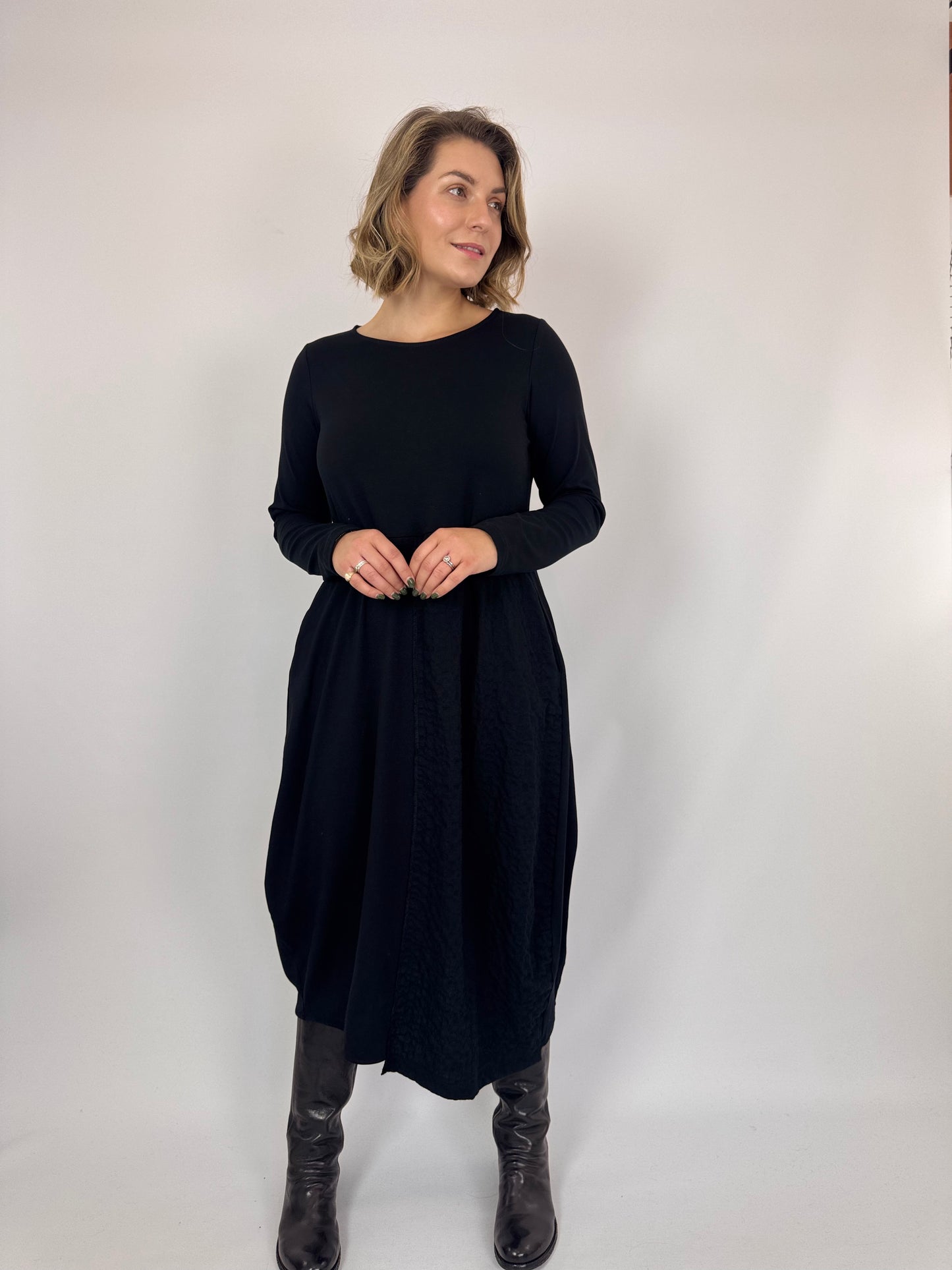 Mama b Mia Su Dress Nero