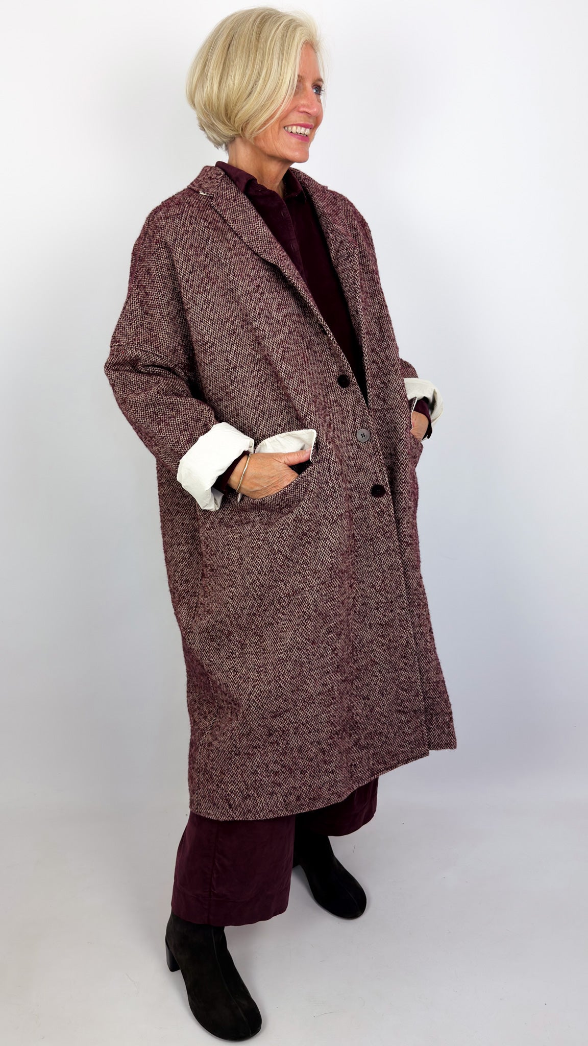 Album Di Famiglia Loose Coat PW Wine