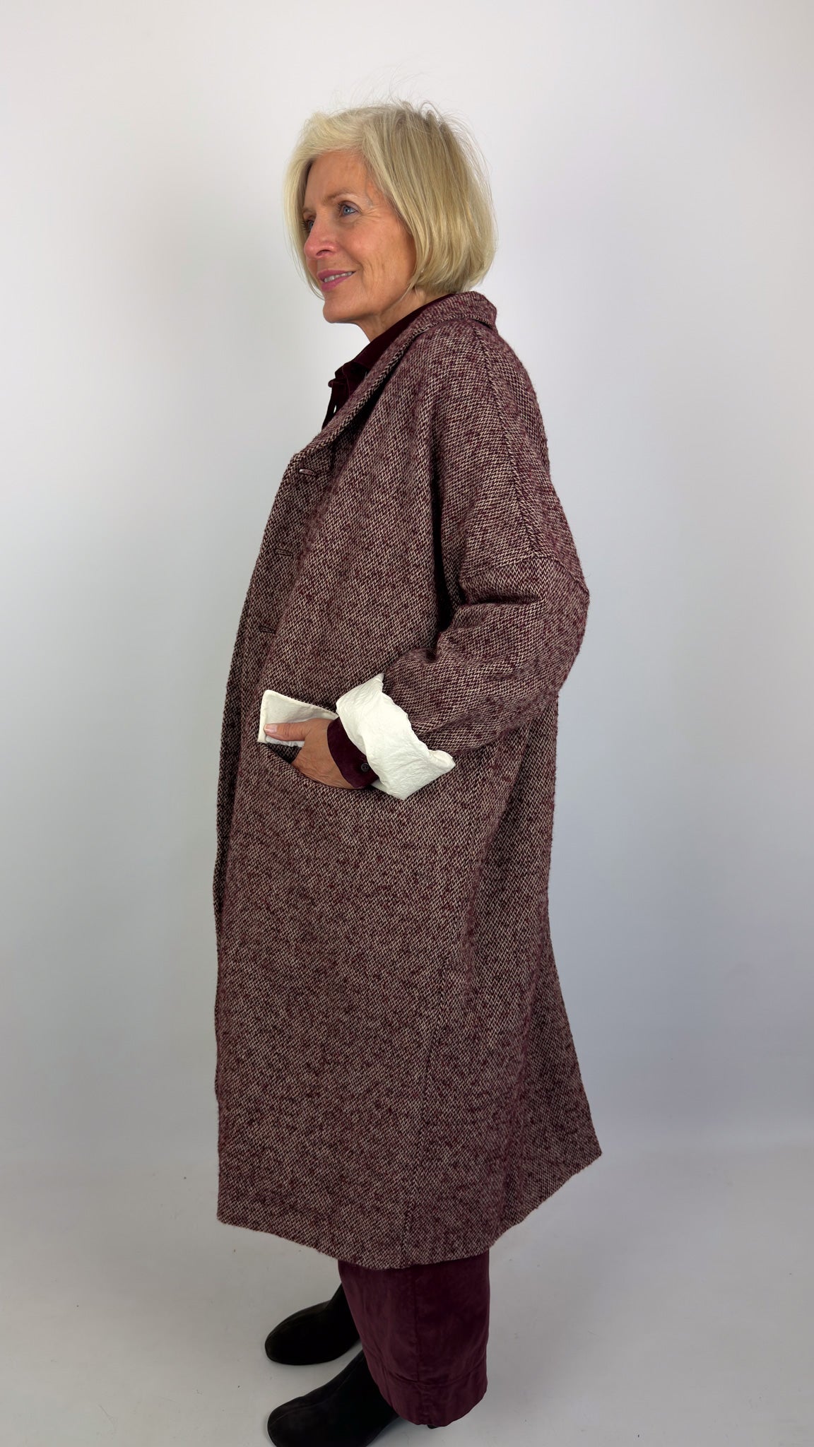 Album Di Famiglia Loose Coat PW Wine