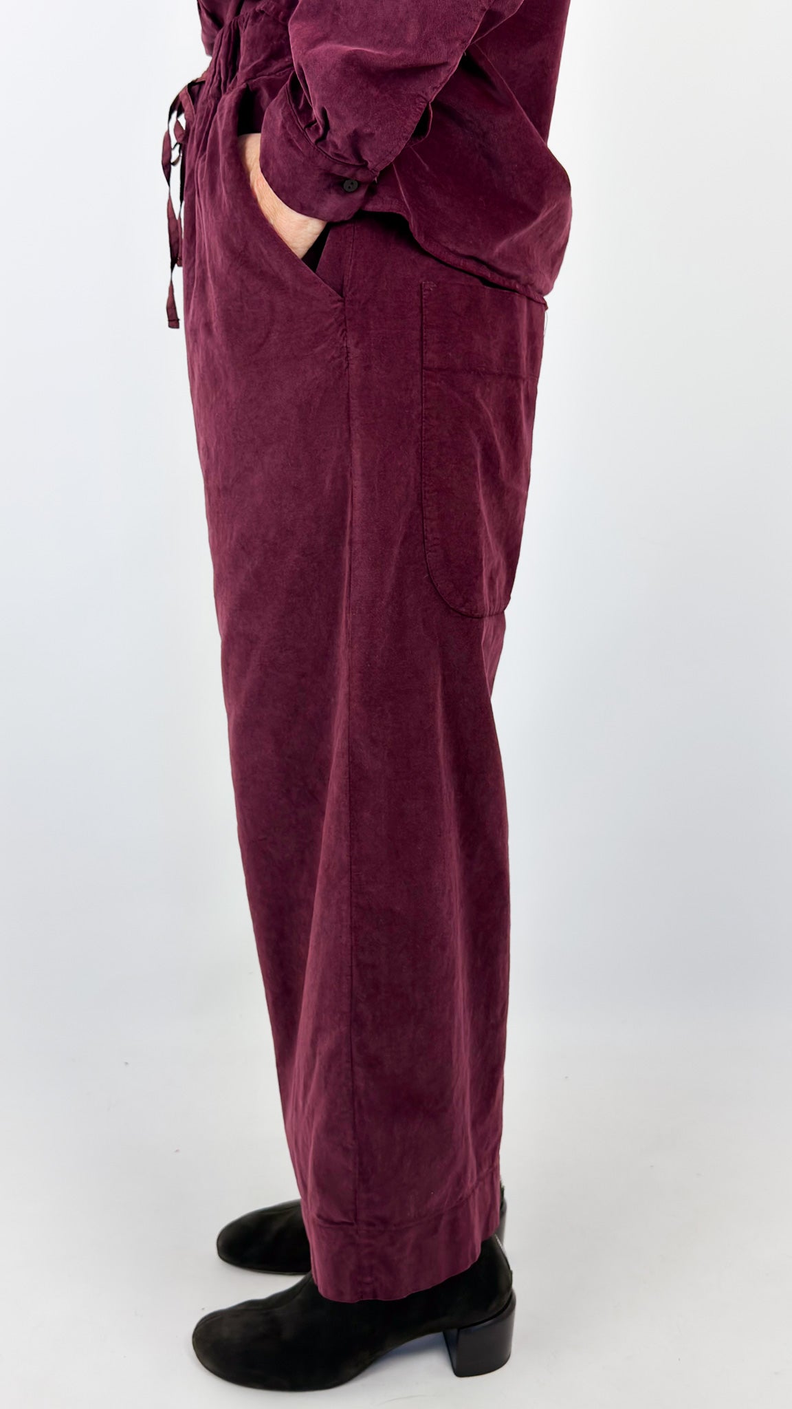 Album Di Famiglia W&S V Trousers Wine