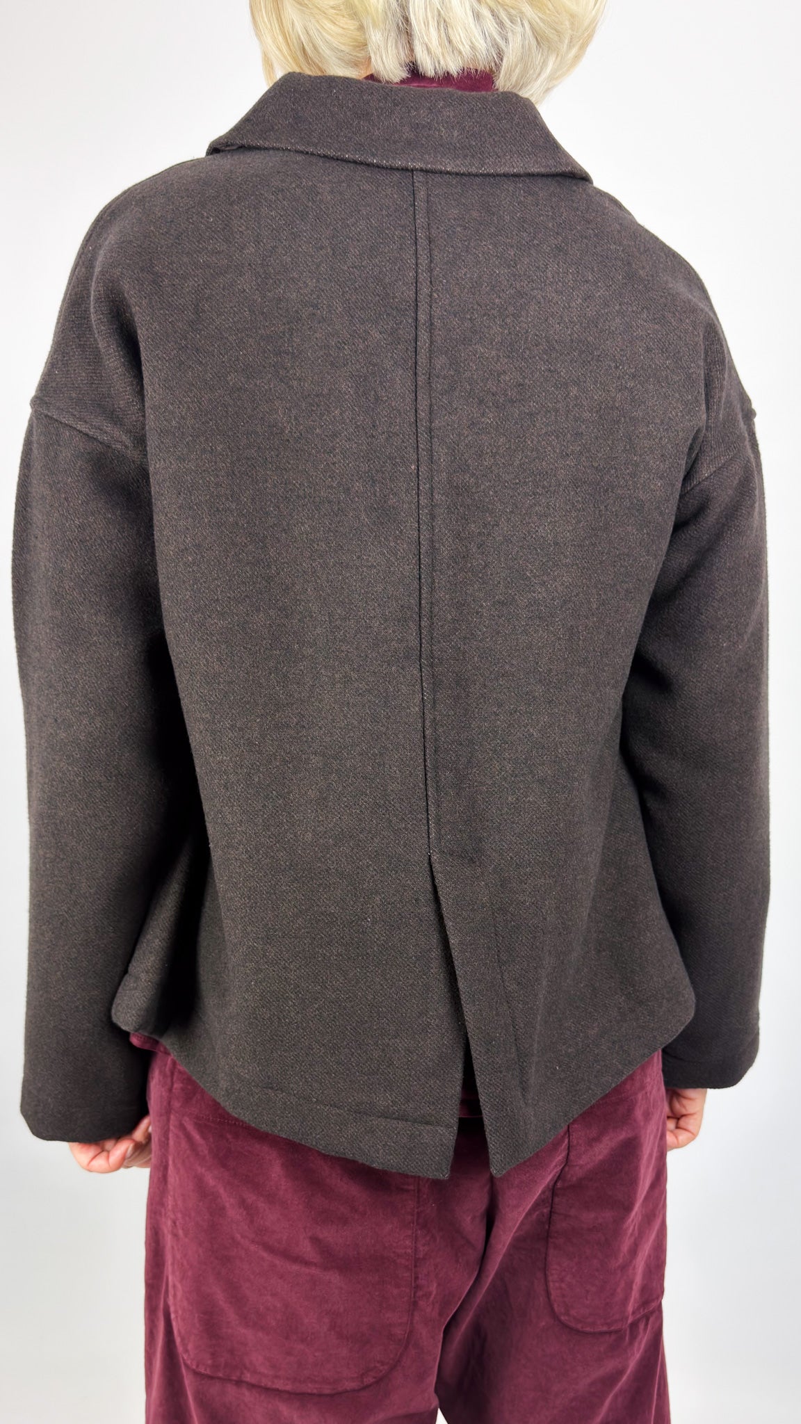 Album Di Famiglia SC Soft Blazer Brown