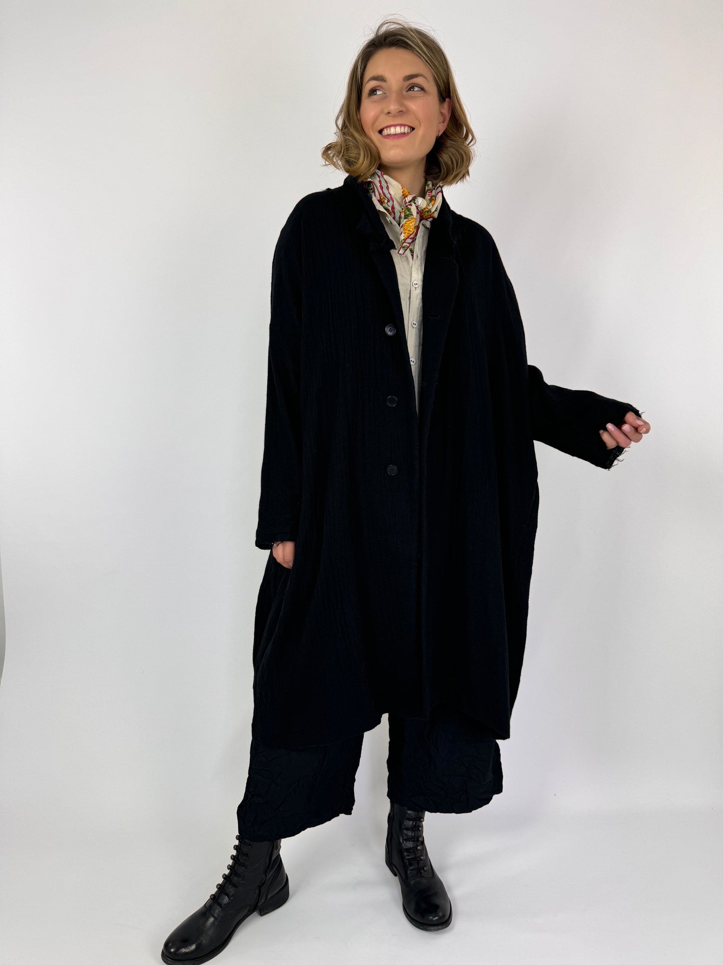 Pas De Calais 9285 Coat Black