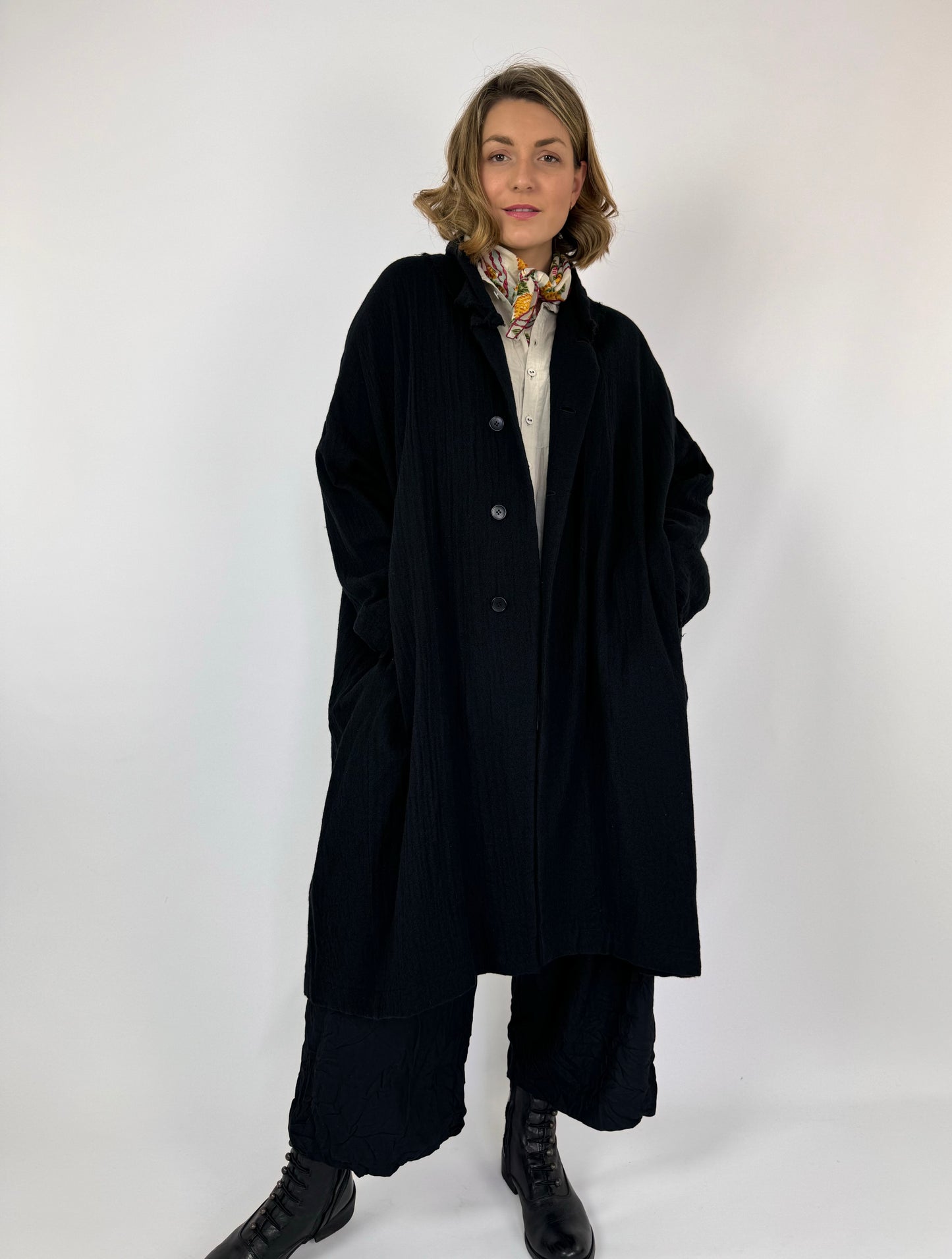 Pas De Calais 9285 Coat Black