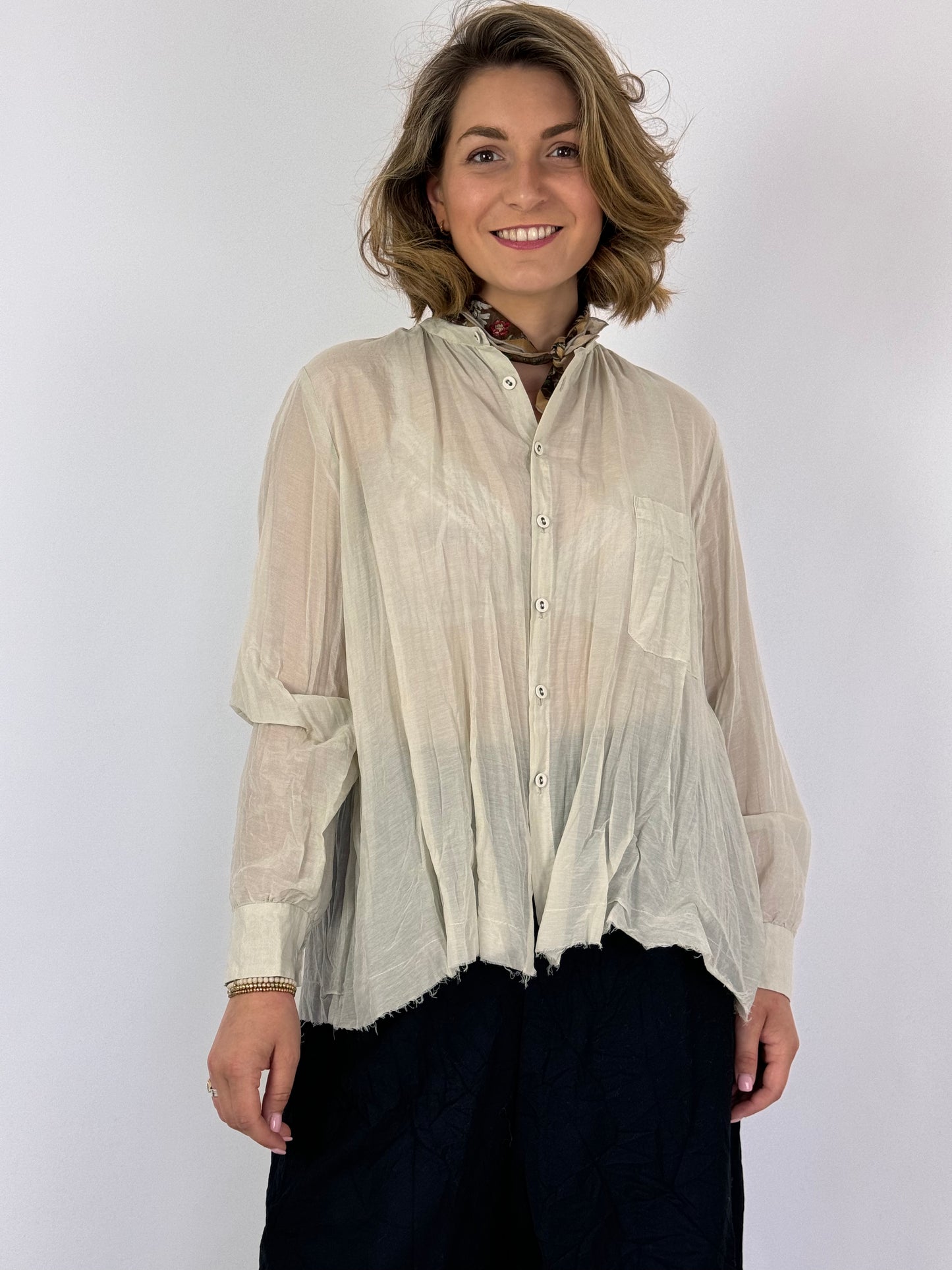 Pas De Calais 6564 Blouse Ivory