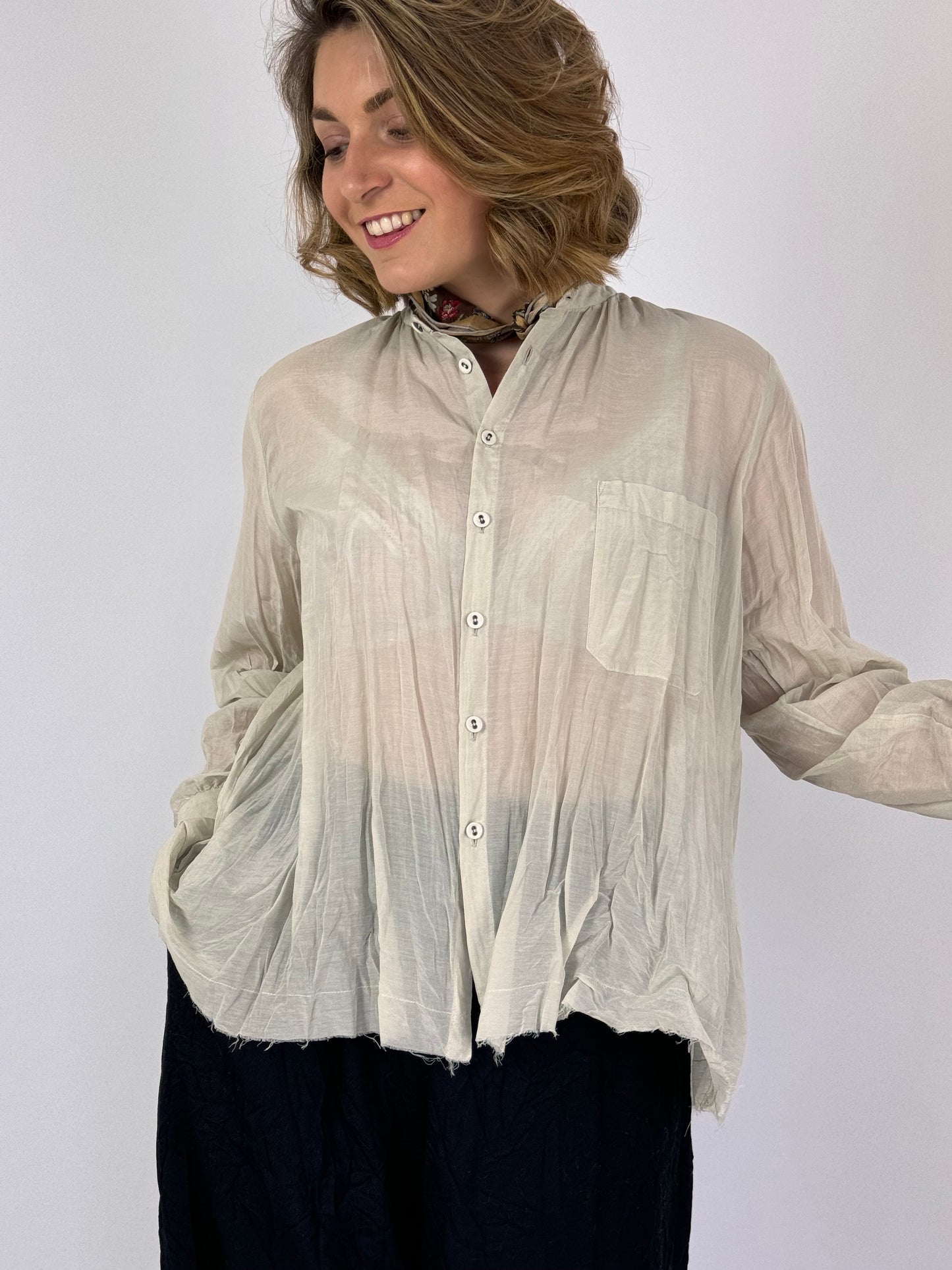 Pas De Calais 6564 Blouse Ivory