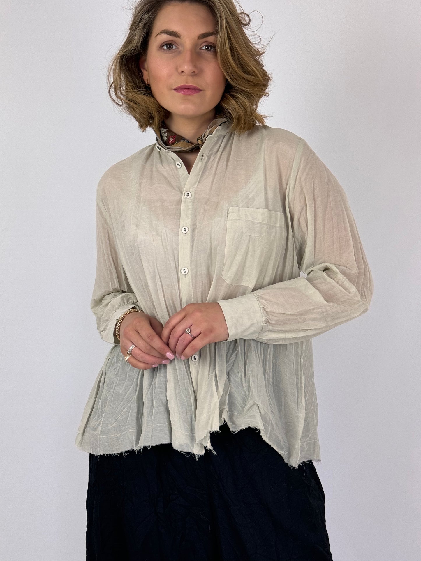 Pas De Calais 6564 Blouse Ivory