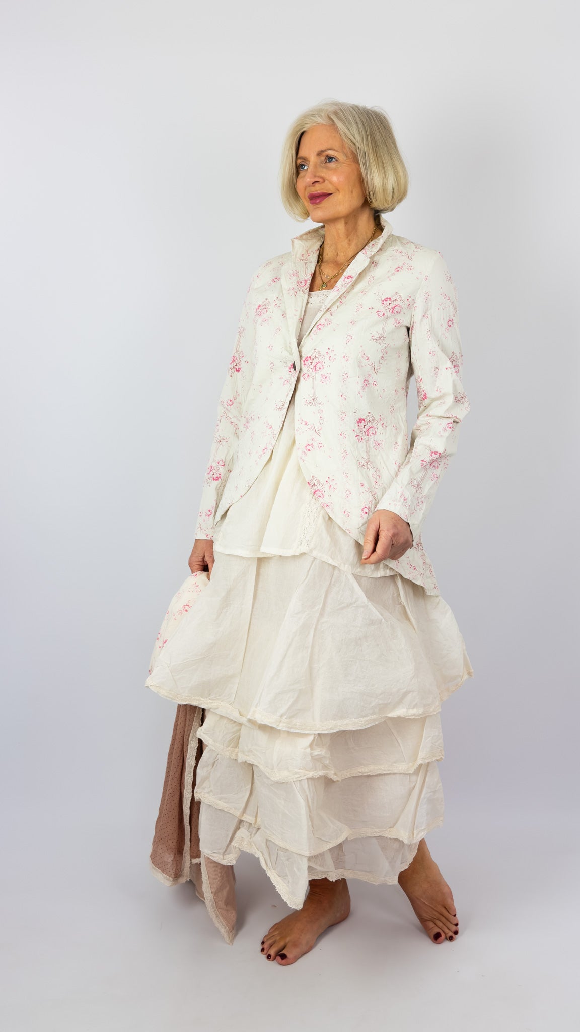 Les Ours Madeleine Skirt Ecru