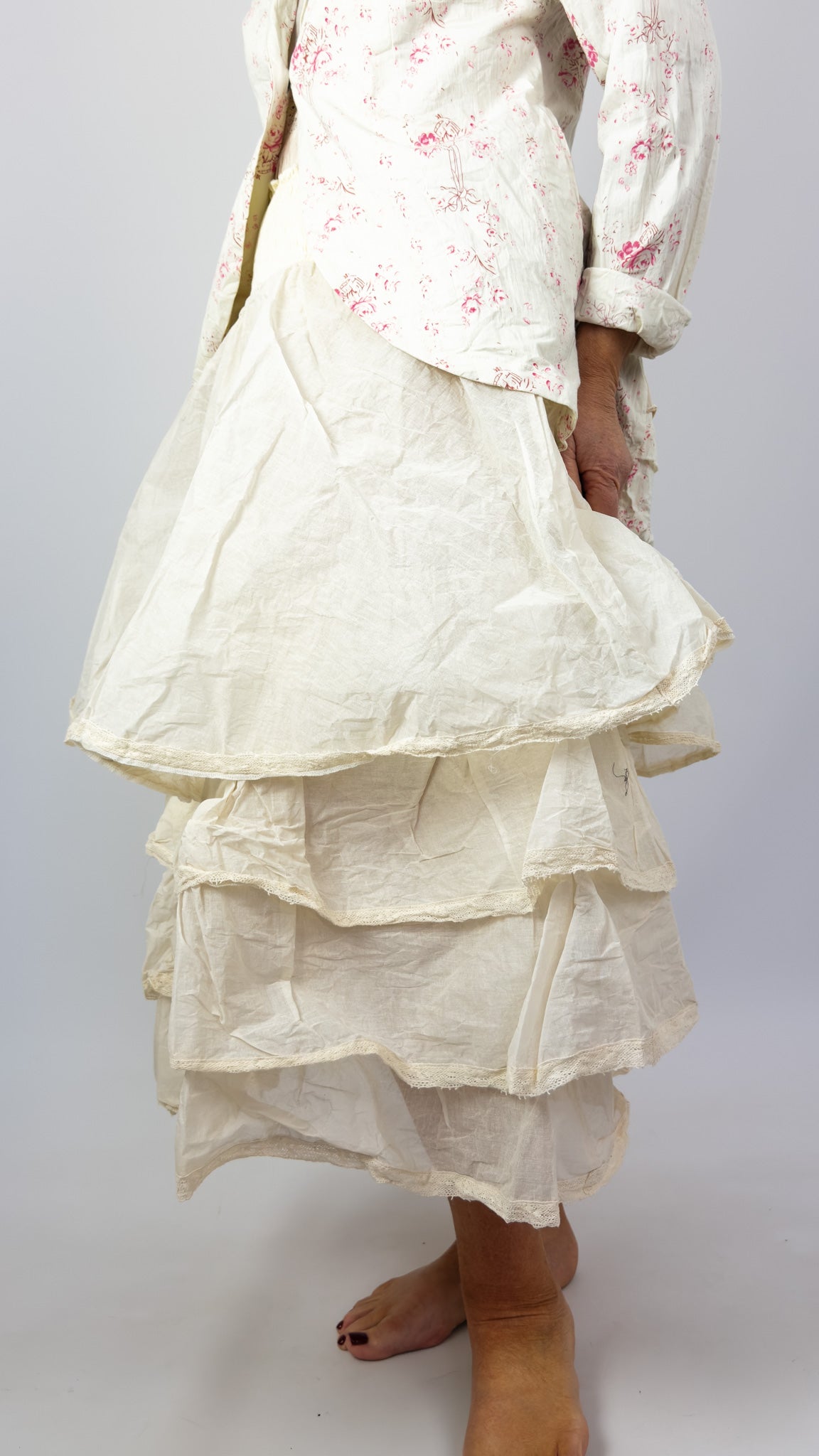 Les Ours Madeleine Skirt Ecru