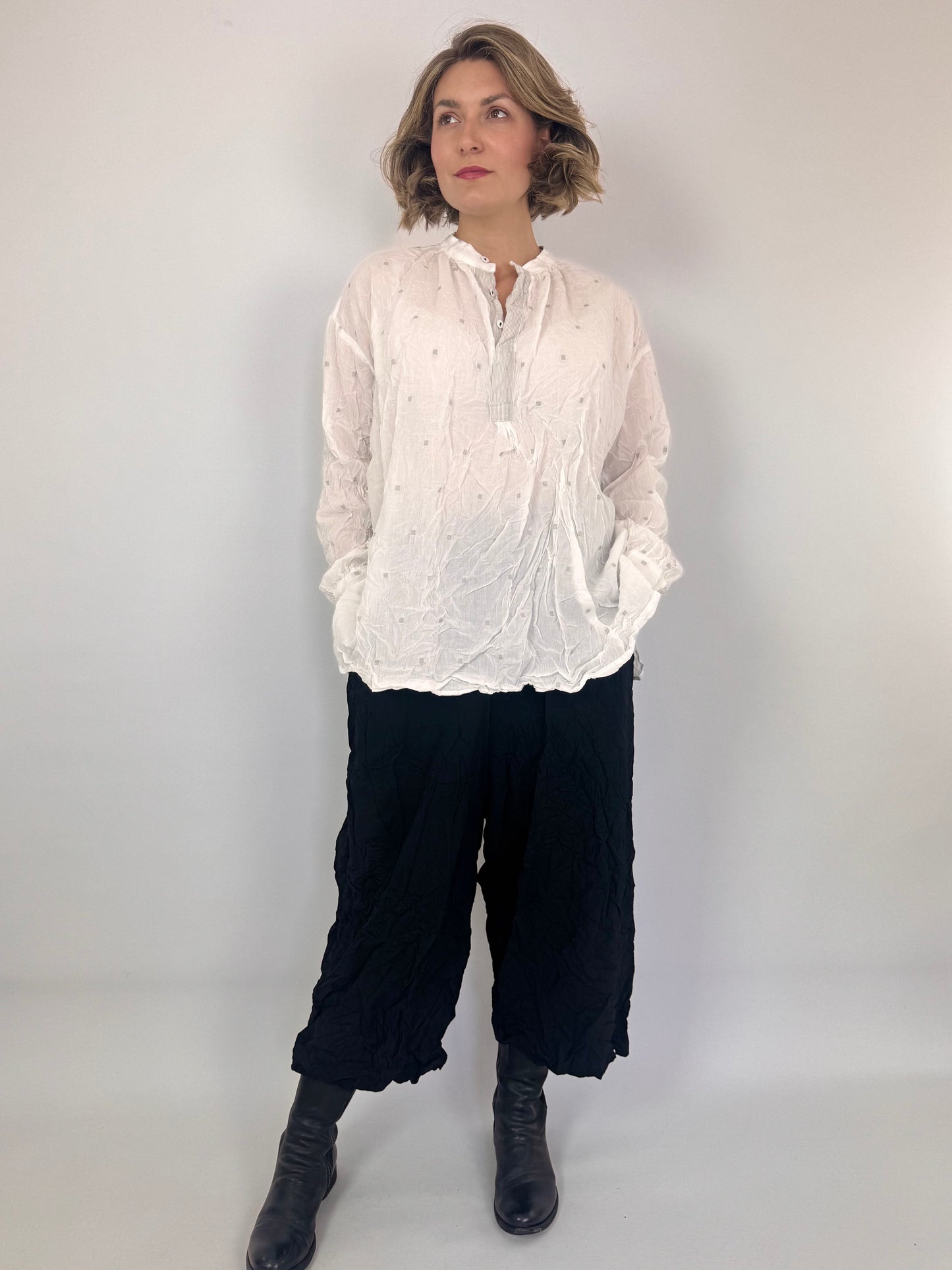 Pas De Calais 8615 Sarrouel Trousers Black