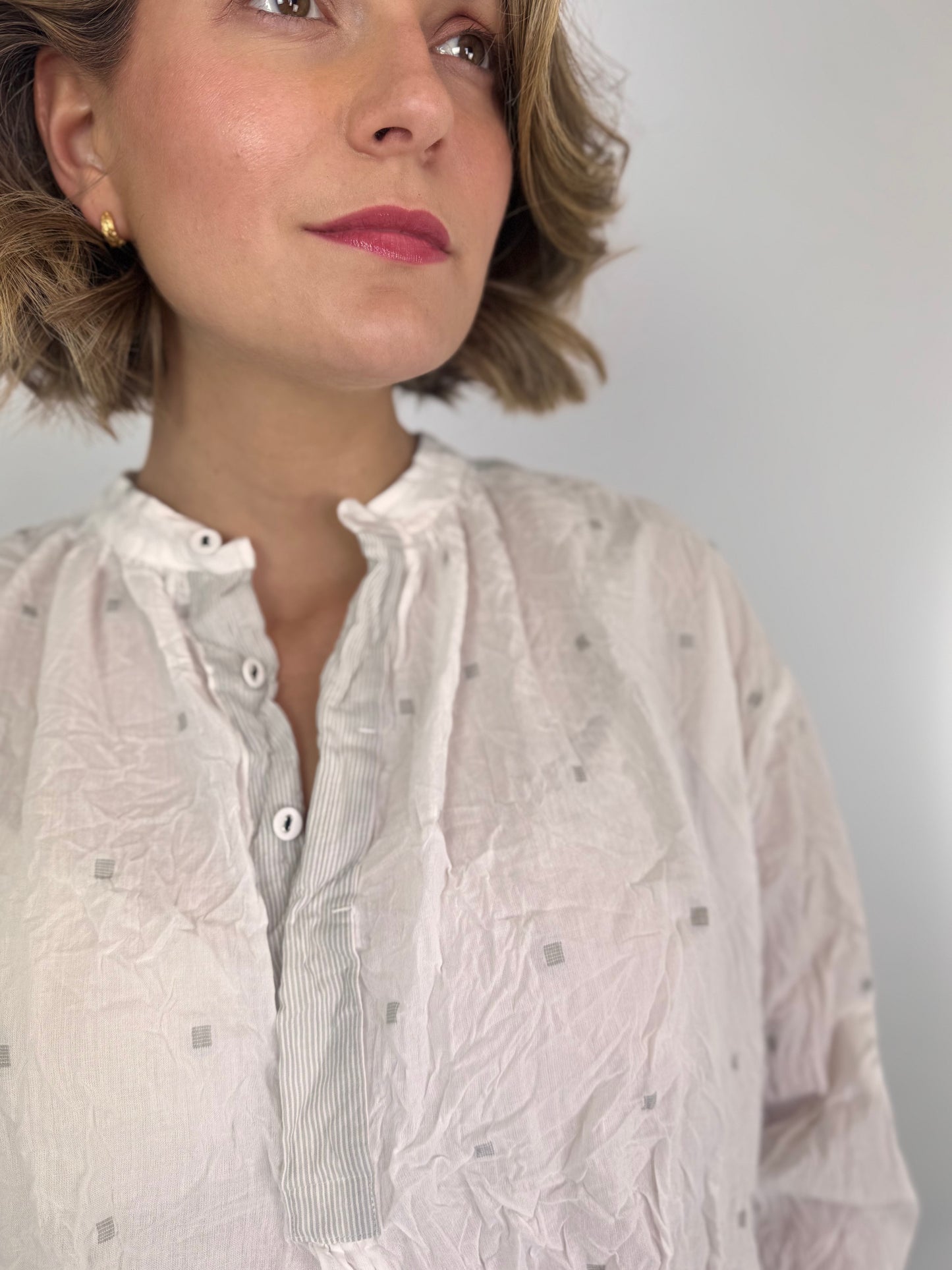 Pas De Calais 6680 Blouse Off White