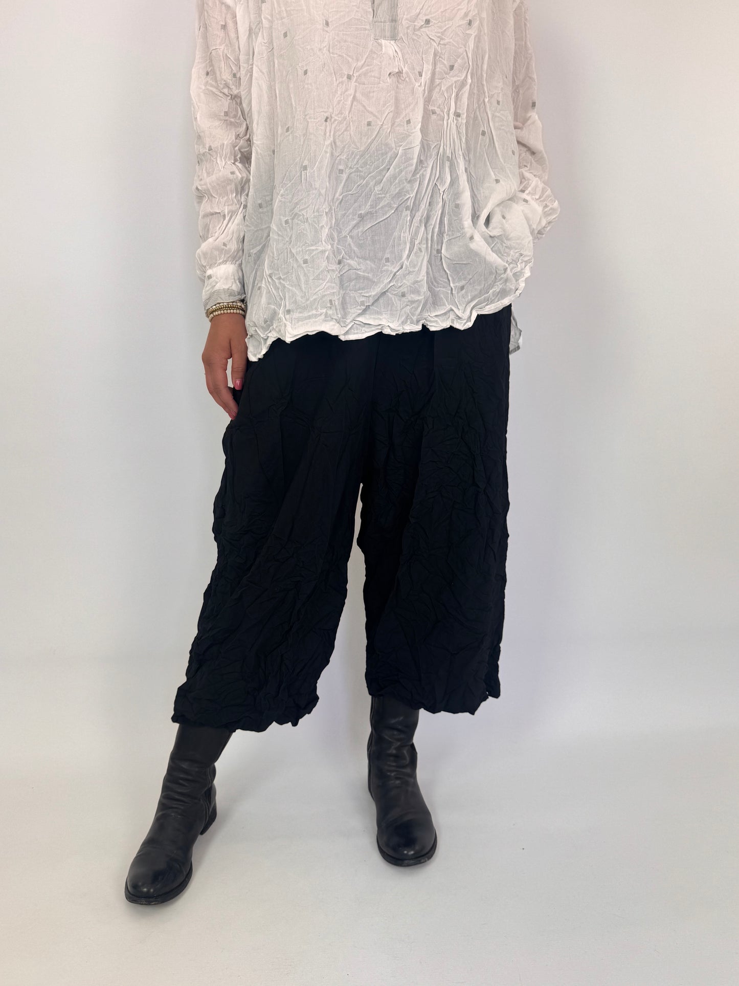 Pas De Calais 8615 Sarrouel Trousers Black