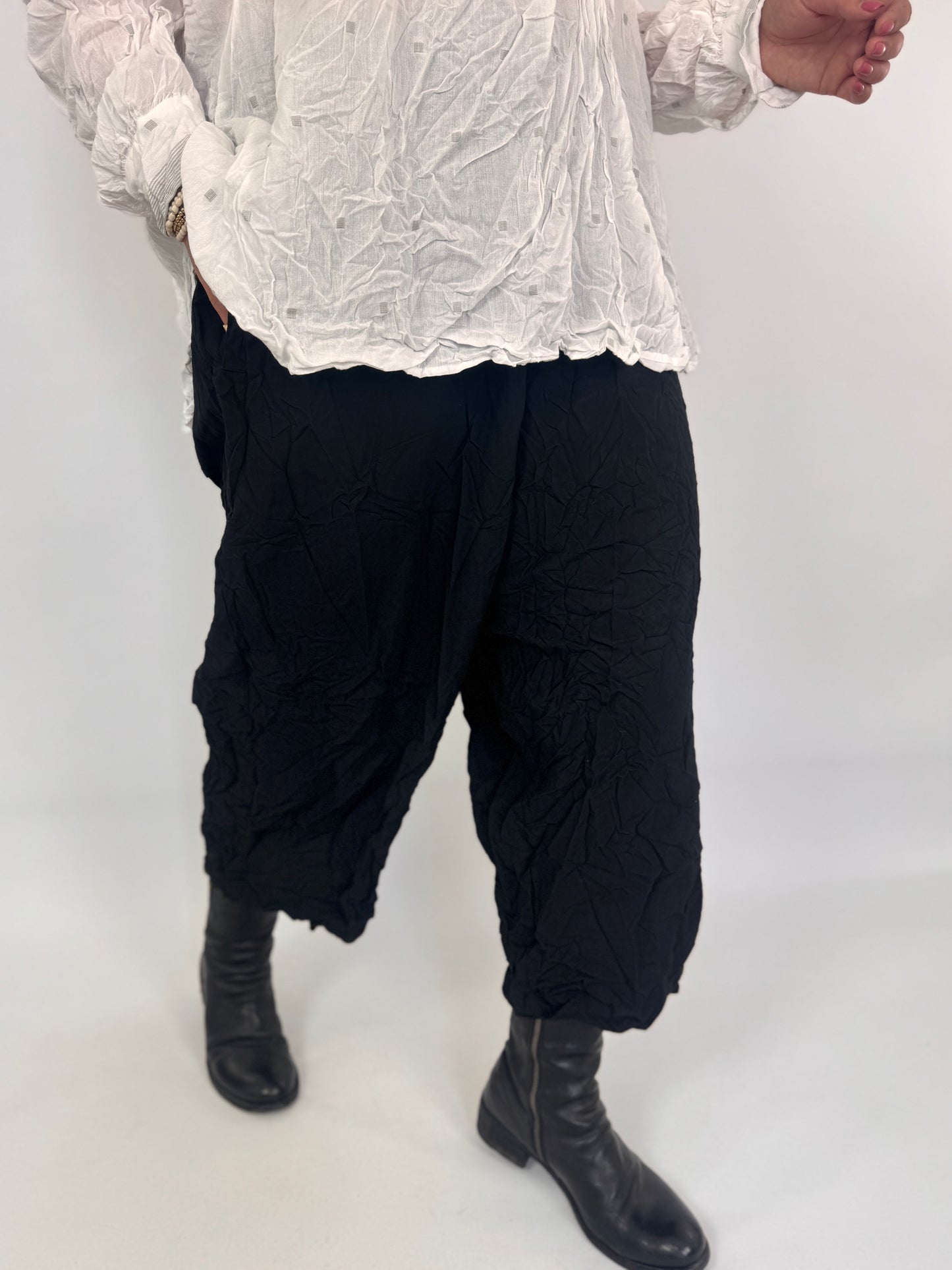Pas De Calais 8615 Sarrouel Trousers Black