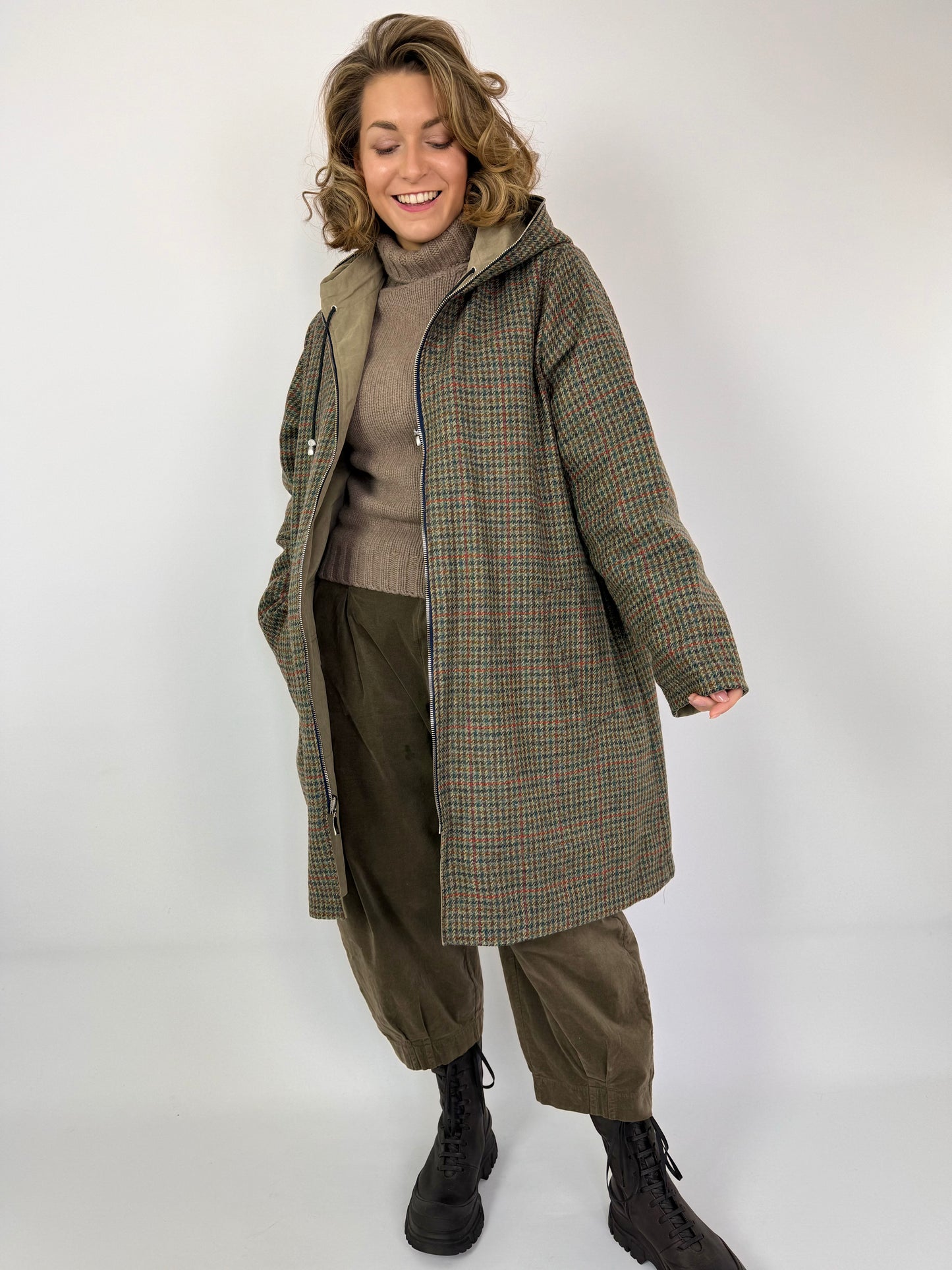 Prêt Pour Partir Orande Reversible Coat Taupe