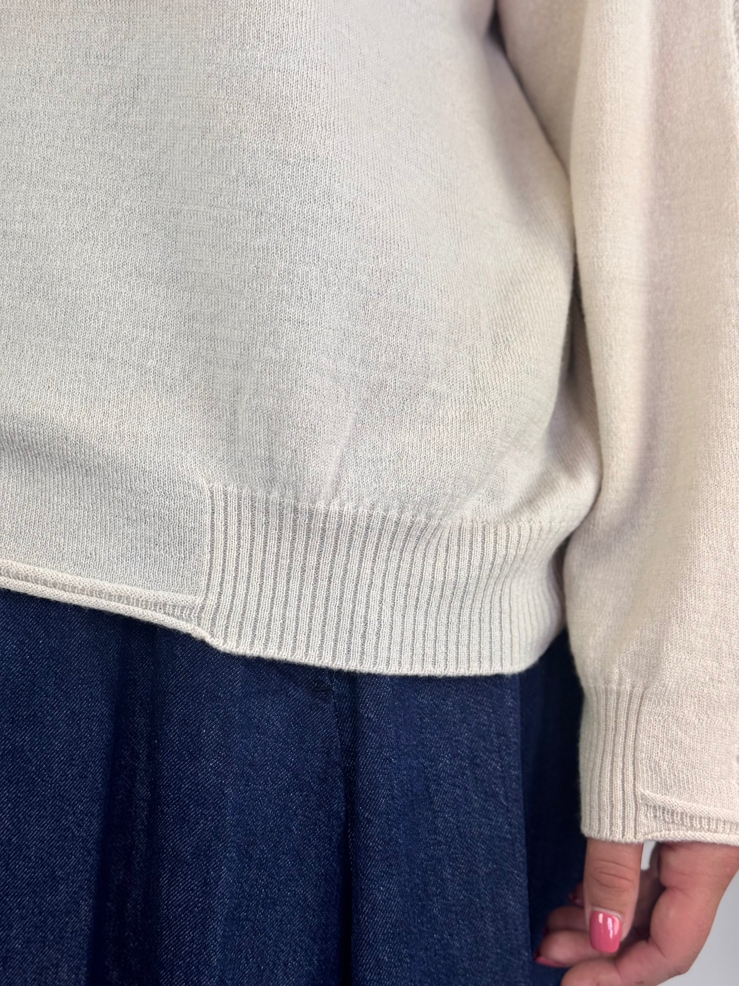 Pas De Calais 2607 Jumper Ivory