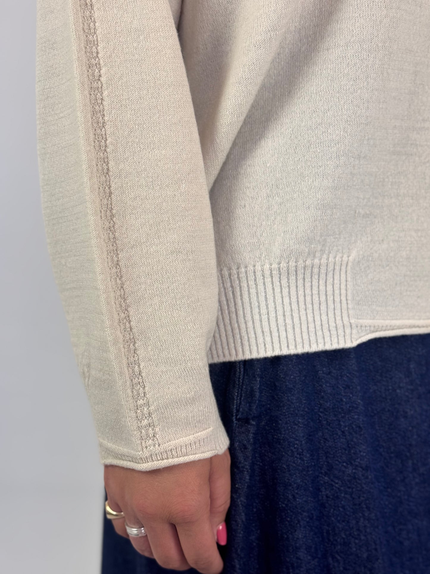 Pas De Calais 2607 Jumper Ivory