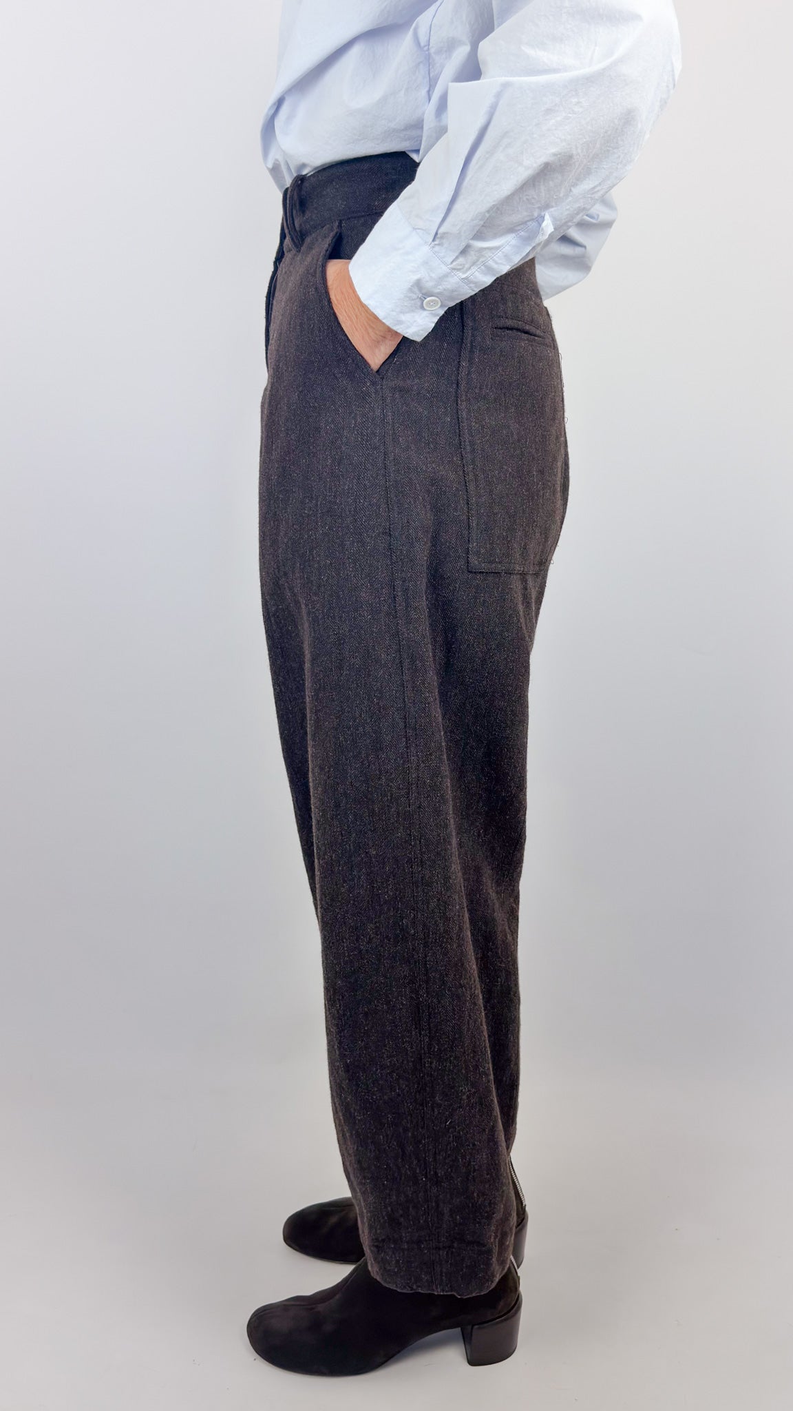 Bergfabel Sandra Trousers Brown/Navy