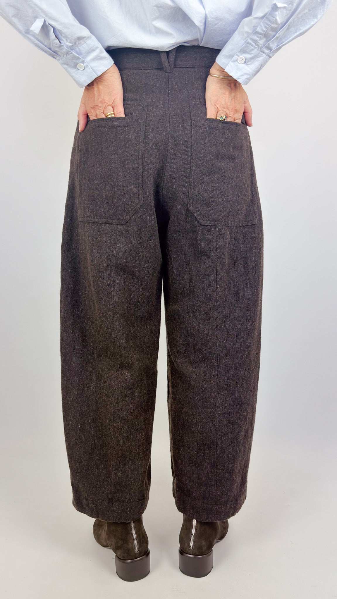 Bergfabel Sandra Trousers Brown/Navy