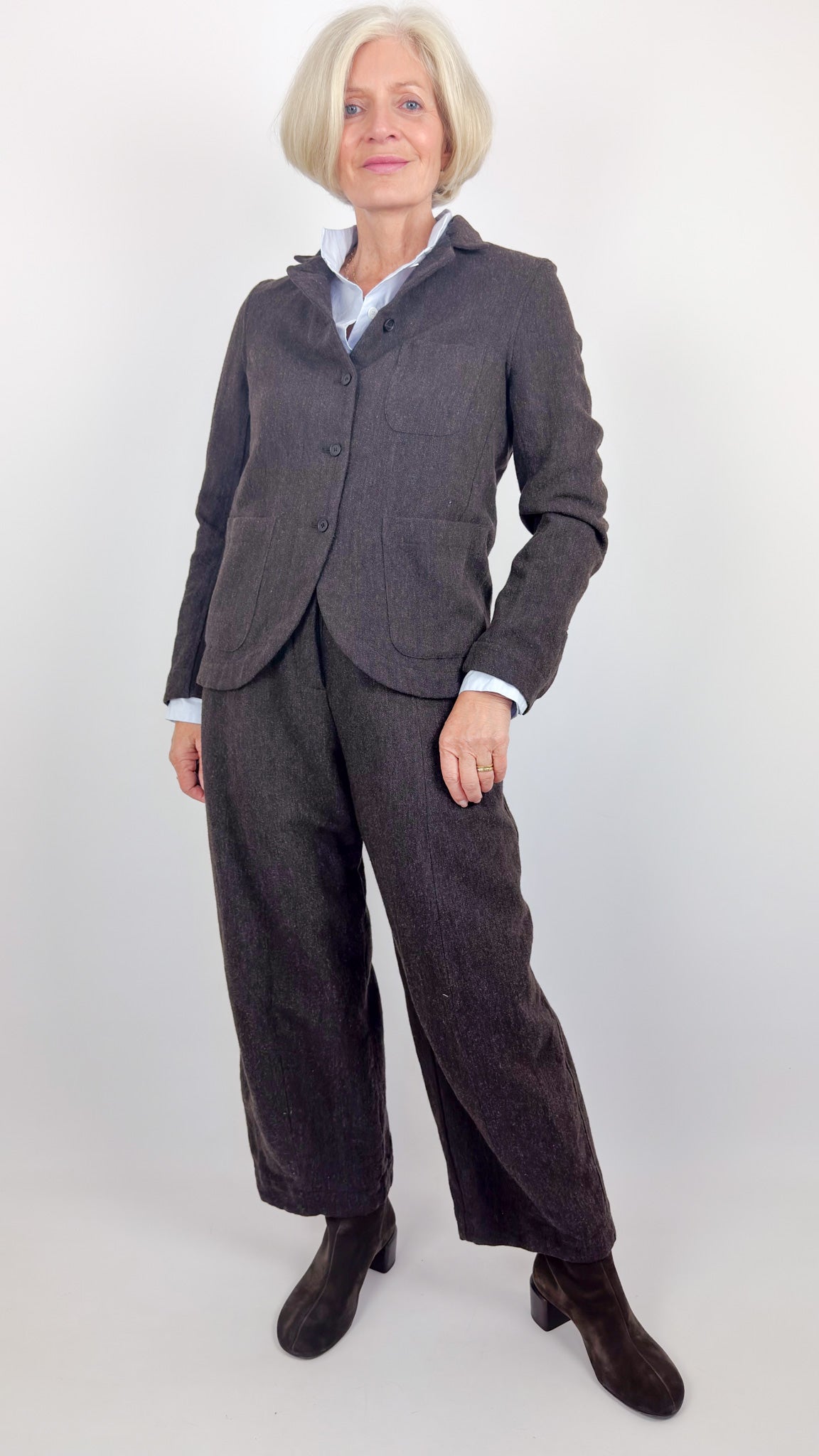 Bergfabel Sandra Trousers Brown/Navy