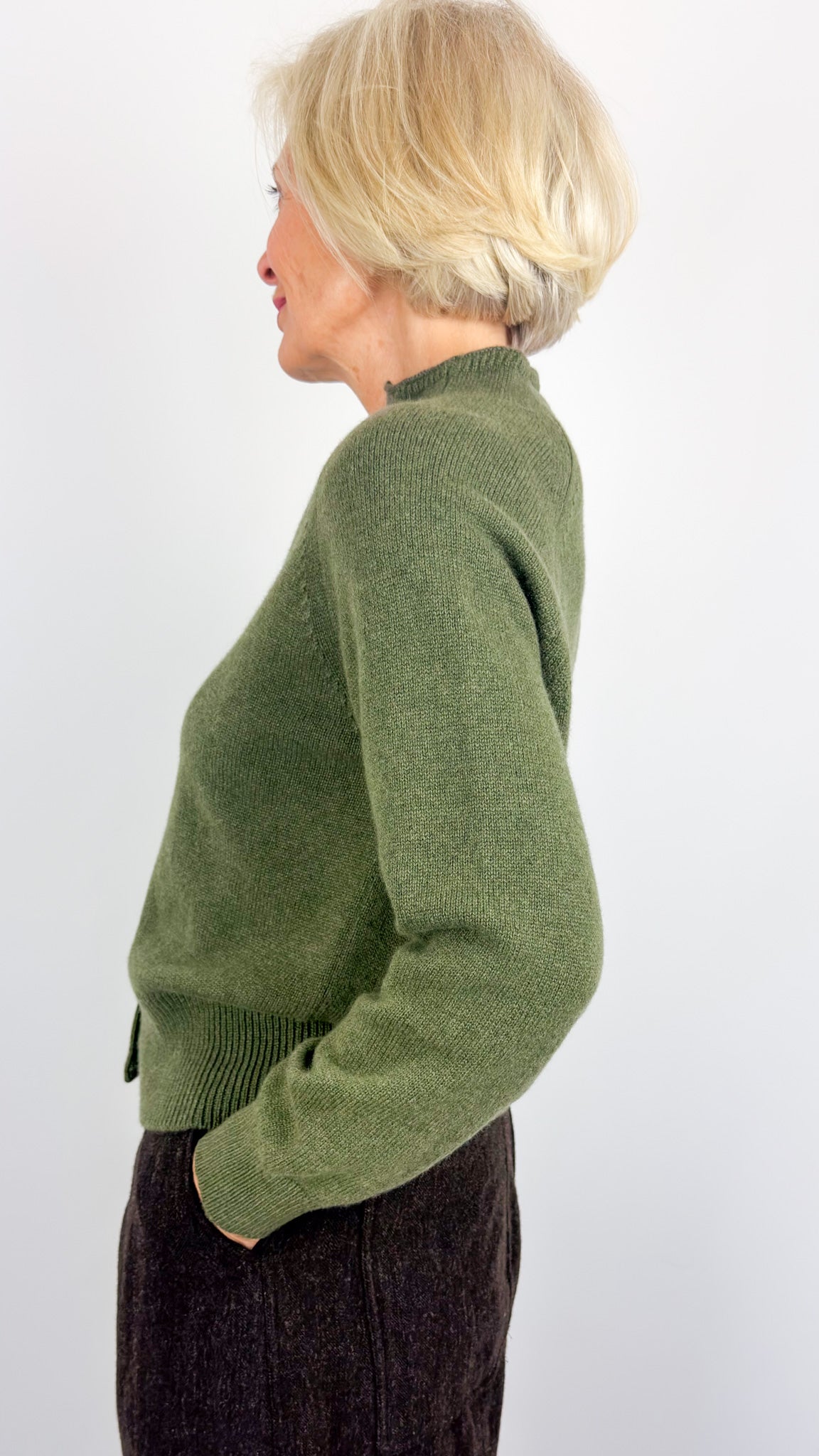 Bergfabel Lara Cardigan Green