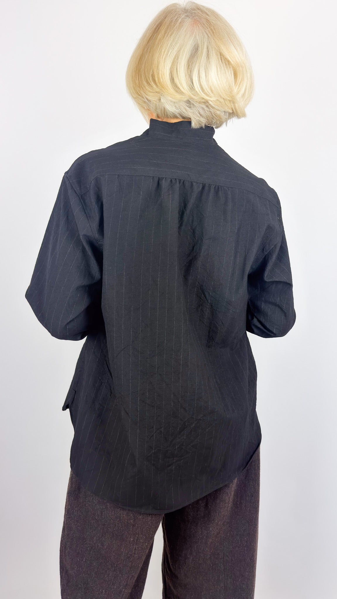 Bergfabel Vera Shirt Black Stripe