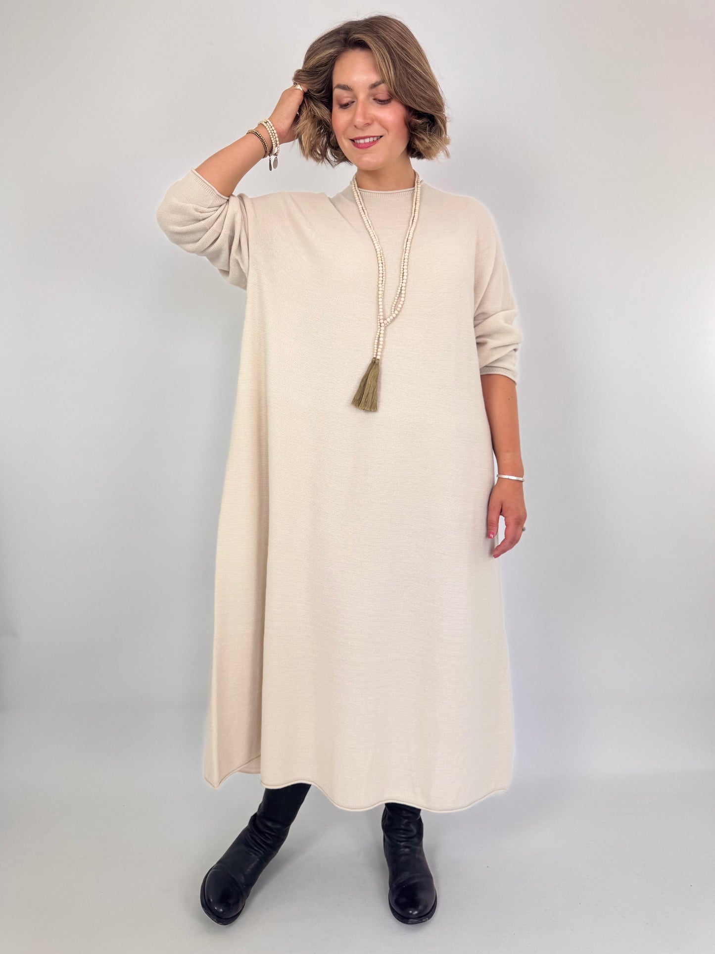 Pas De Calais 2611 Dress Ivory