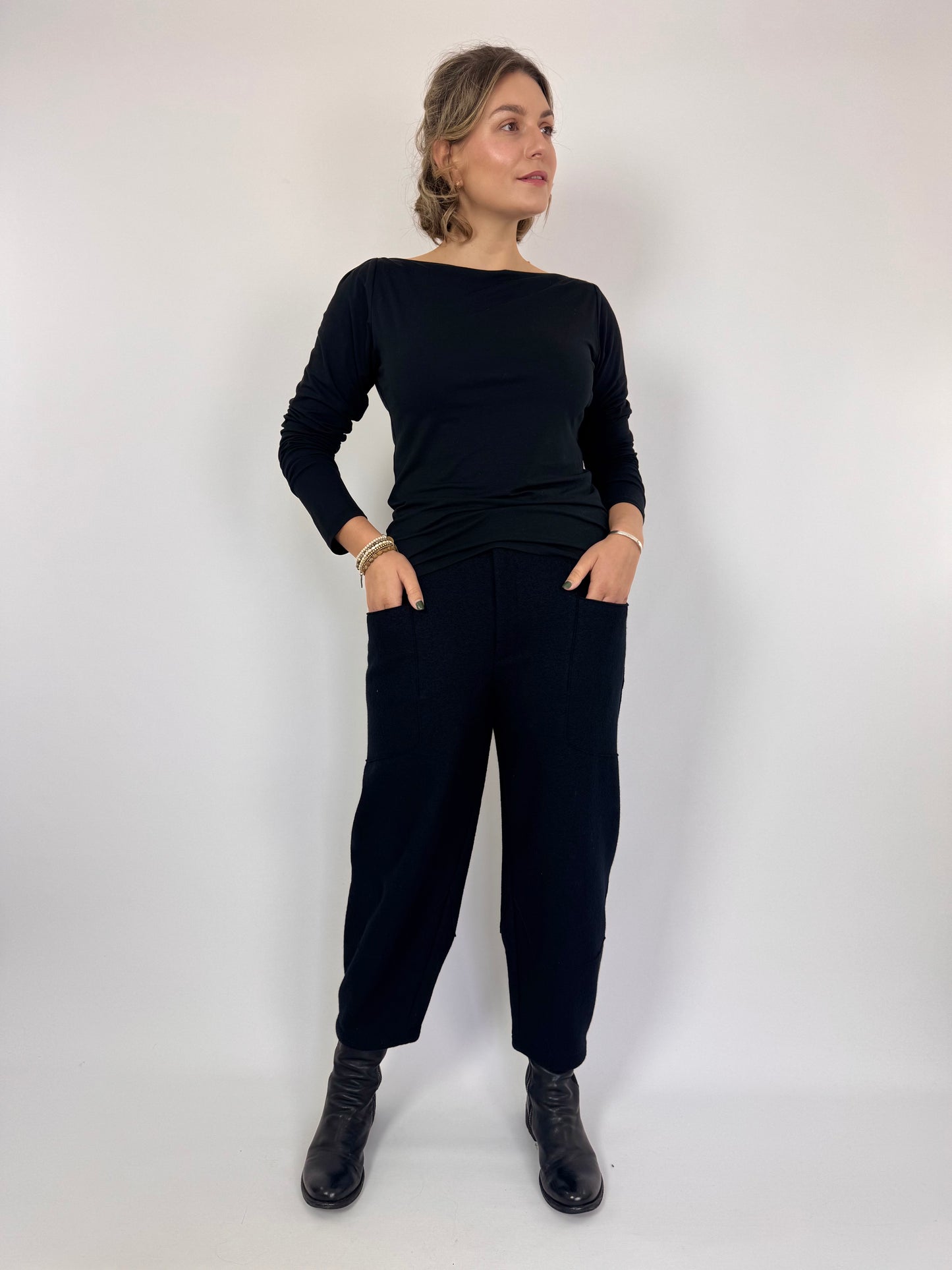 Transit Par-Such U303 Trousers Black