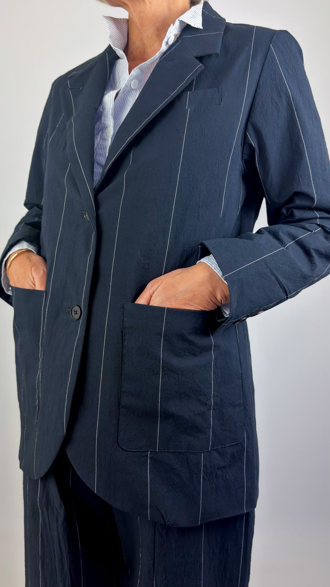 Bergfabel Luisa Jacket Navy Cotton