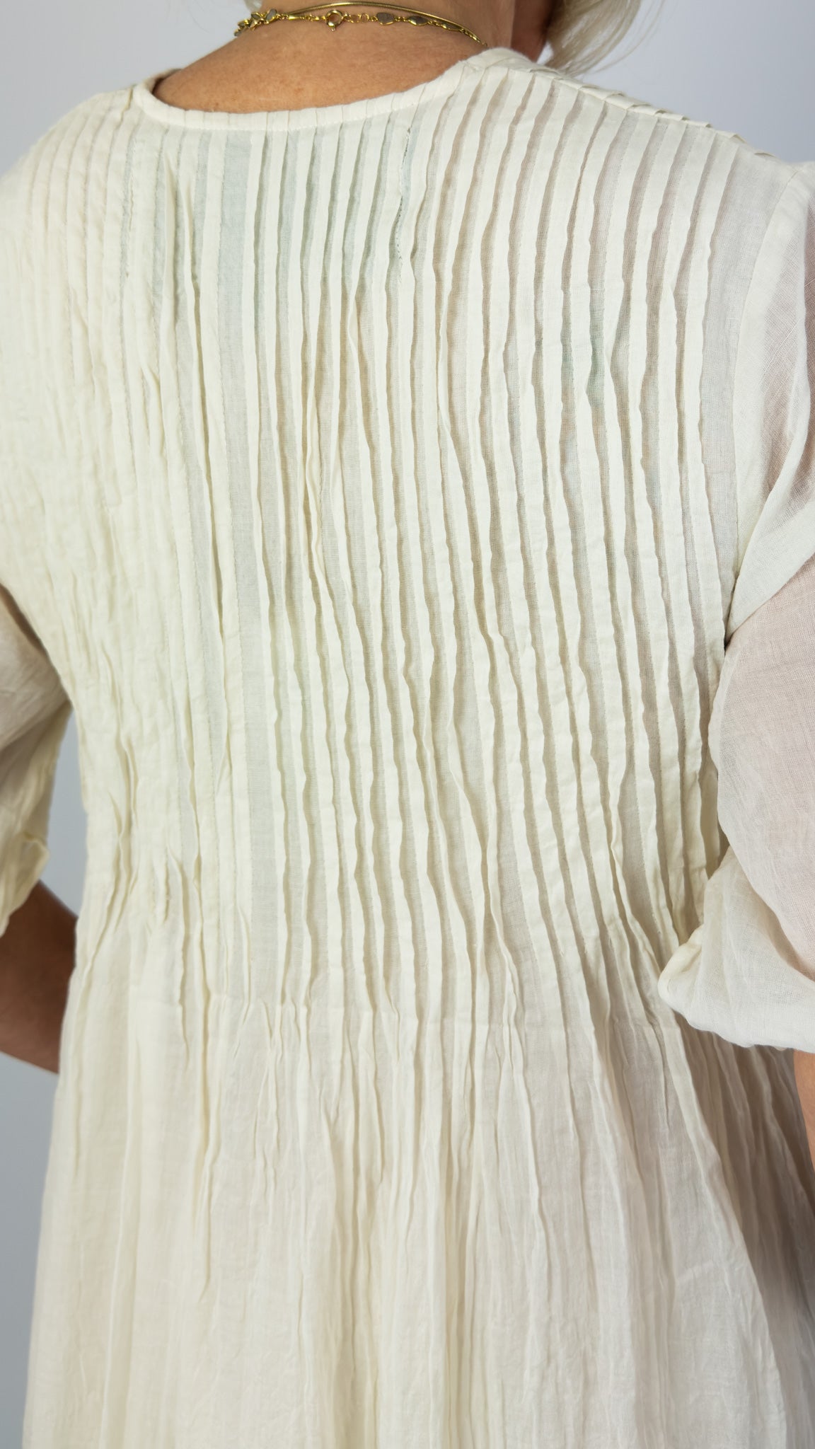 Les Ours Masa Dress Ecru