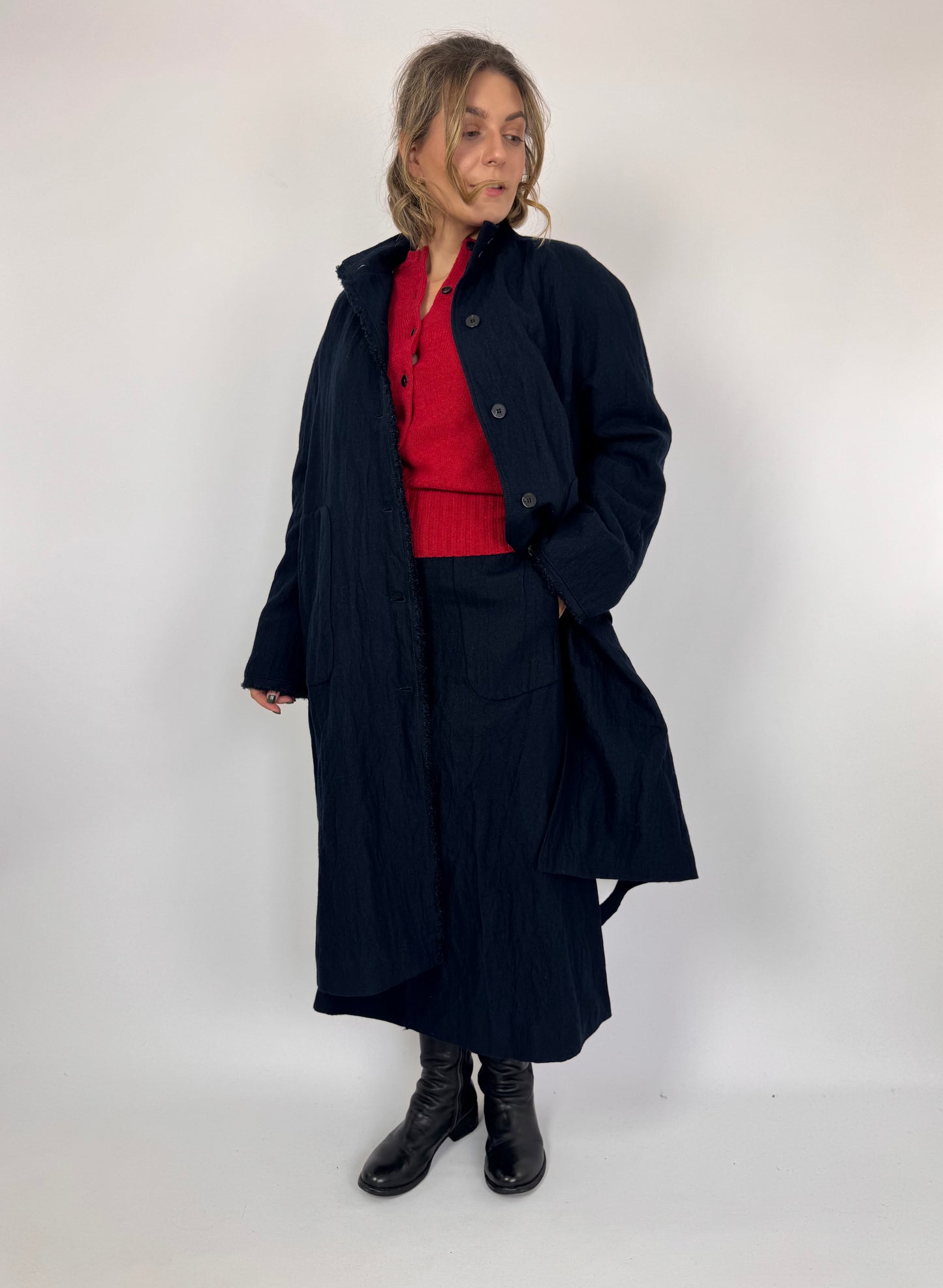 Minina Tosca Coat Blue
