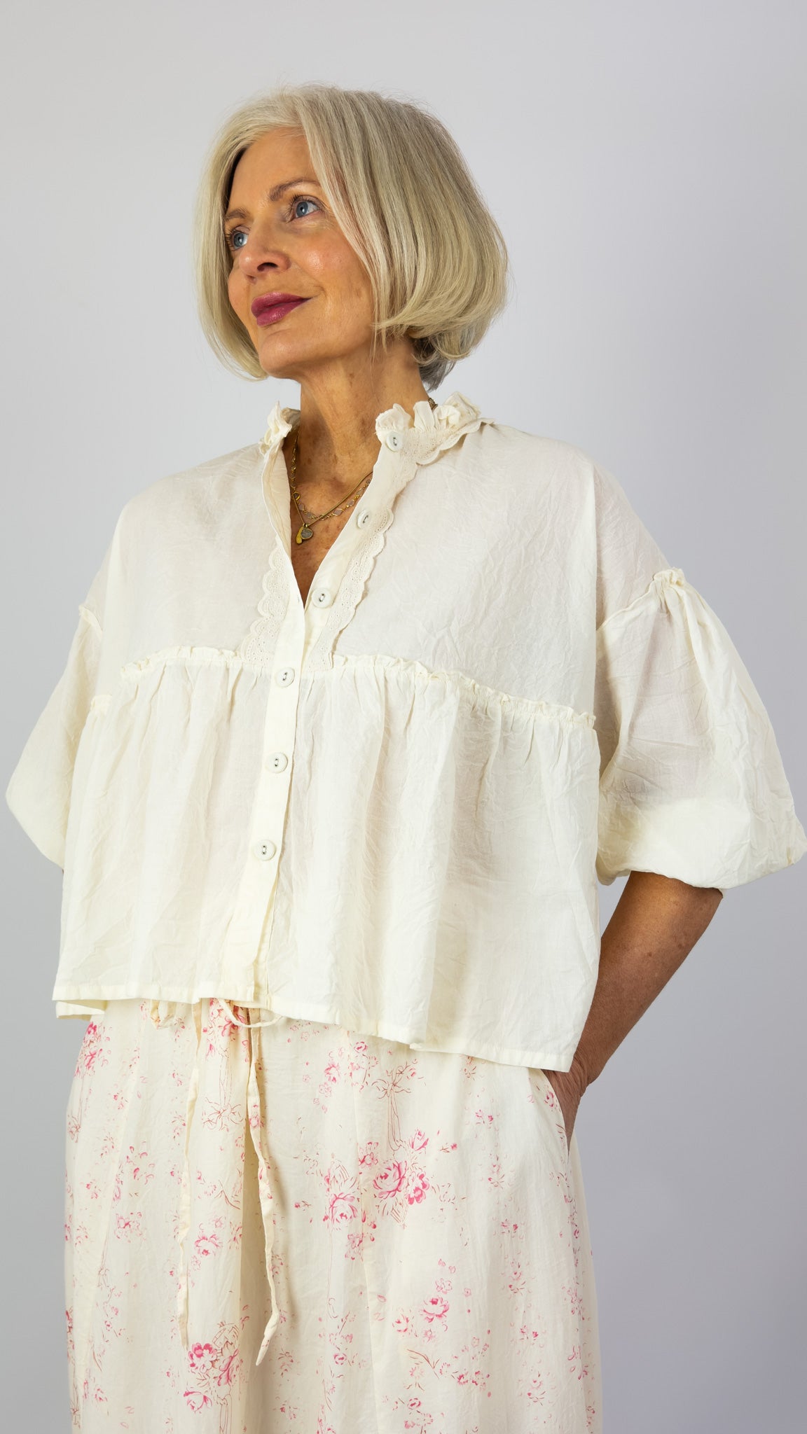 Les Ours Carvi Jacket Ecru