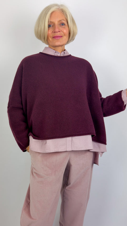Frida Zazou Fausta Jumper Vino