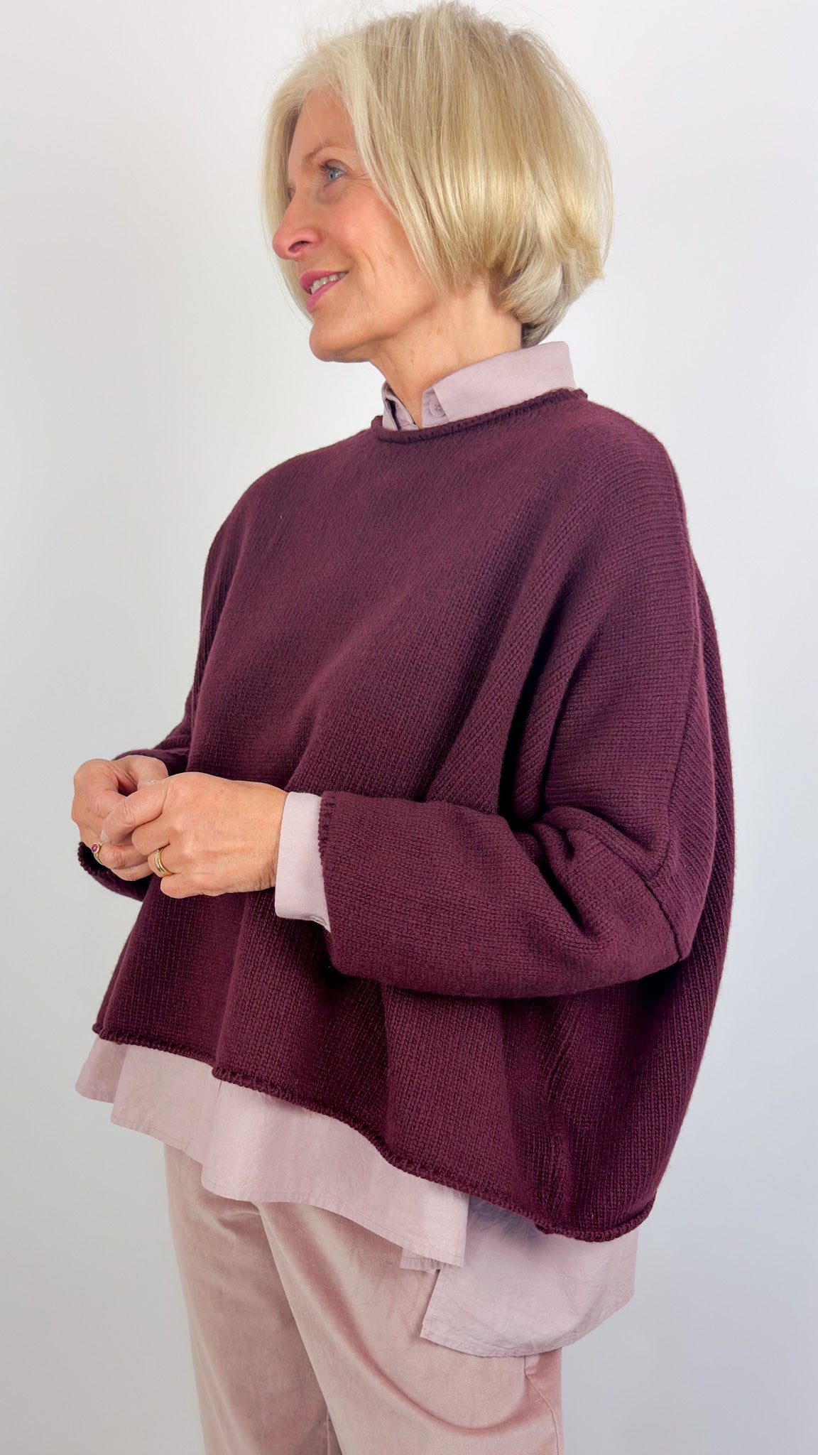 Frida Zazou Fausta Jumper Vino