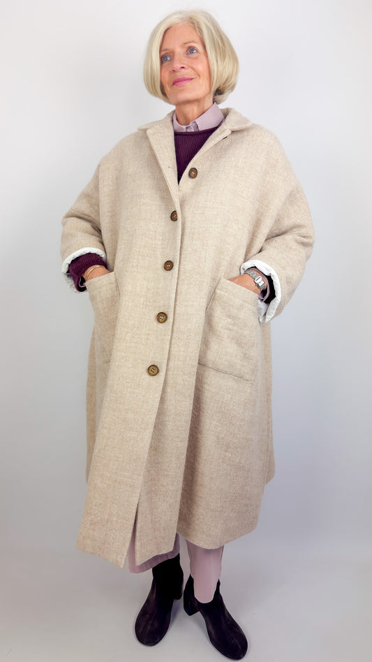 Frida Zazou Cara Coat Noce