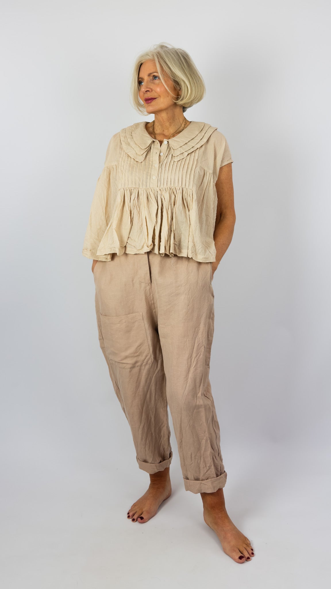 Les Ours Gaston Trousers Blush