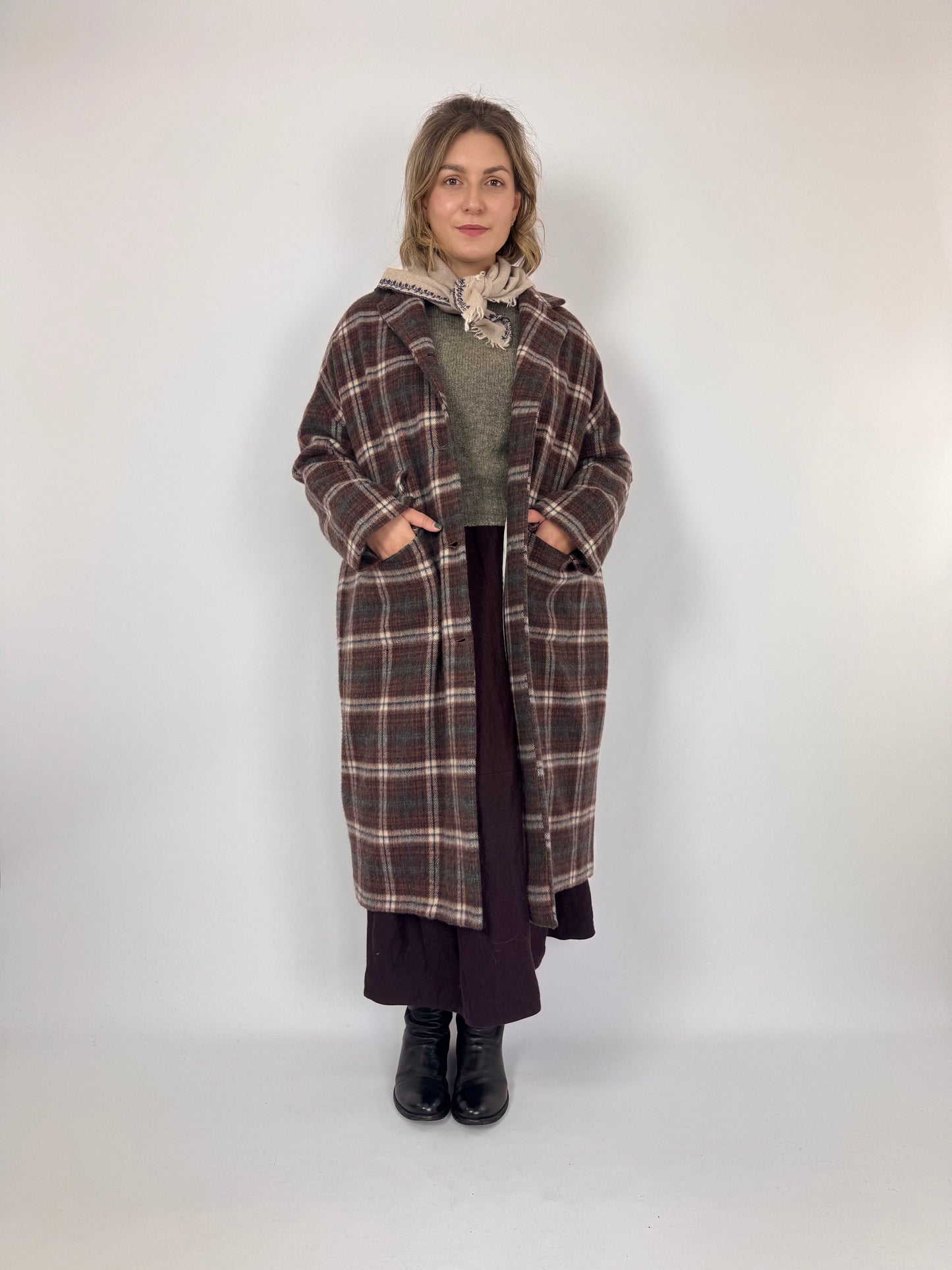 Minina Carol Coat Brown