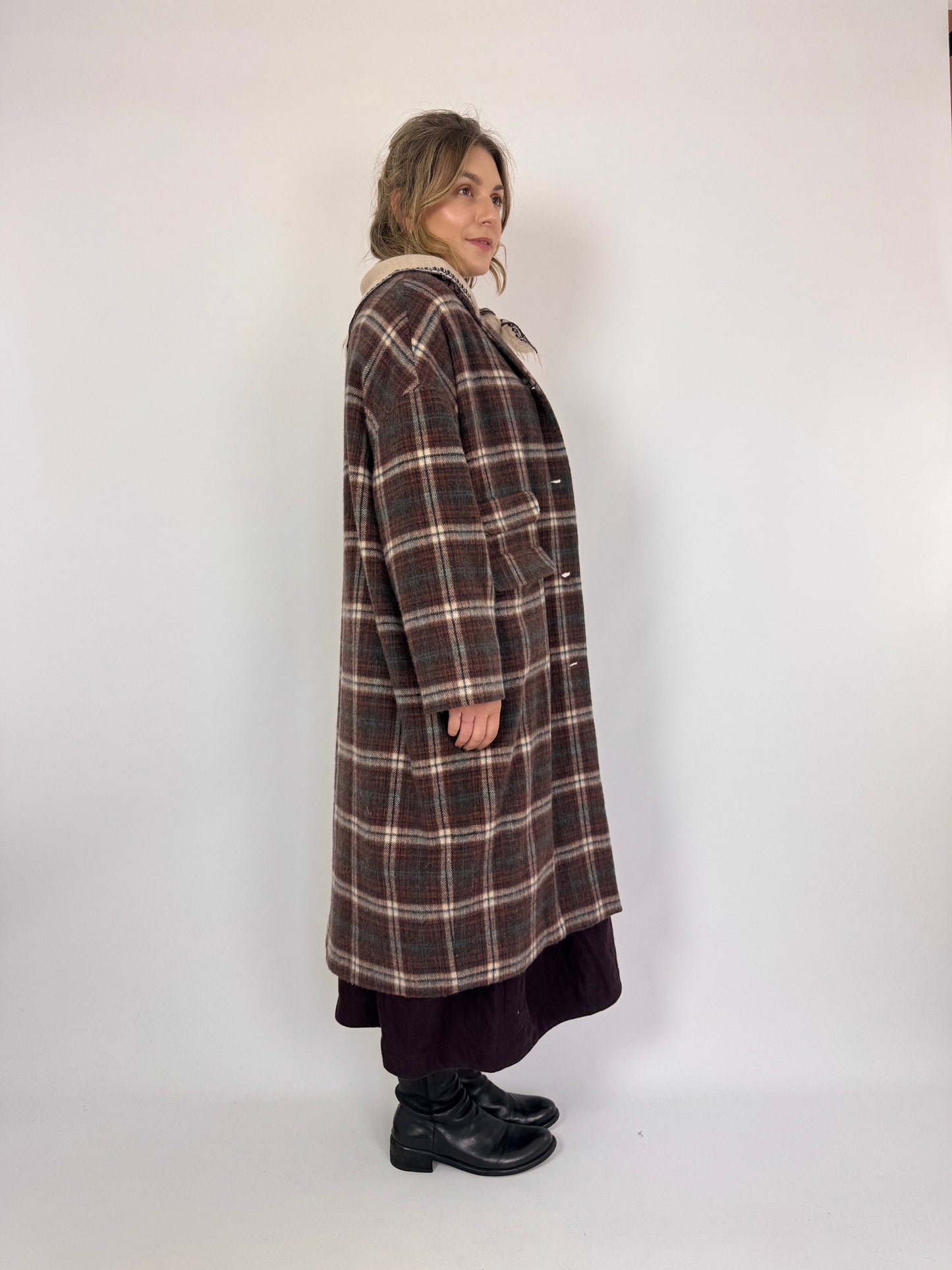 Minina Carol Coat Brown
