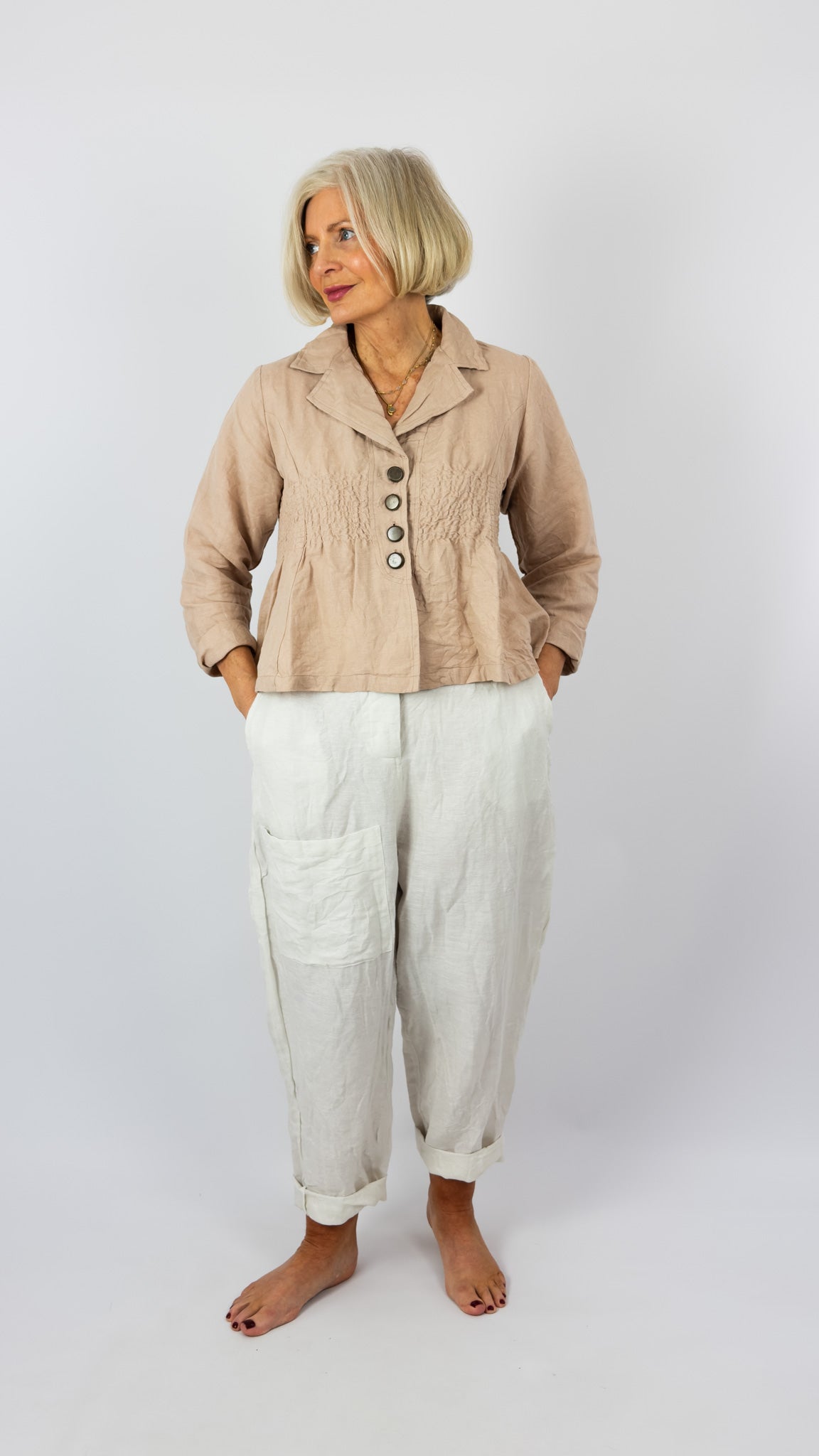 Les Ours Agave Jacket Blush