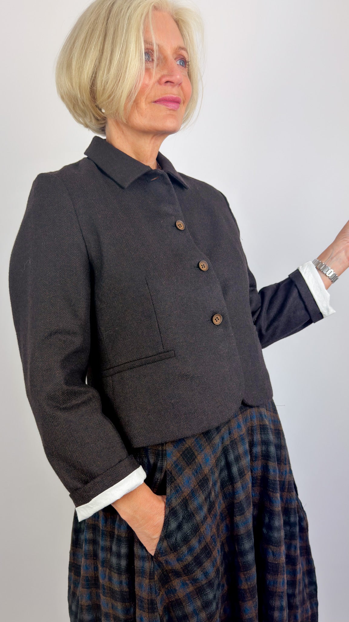 Frida Zazou Ginny Jacket Caffe