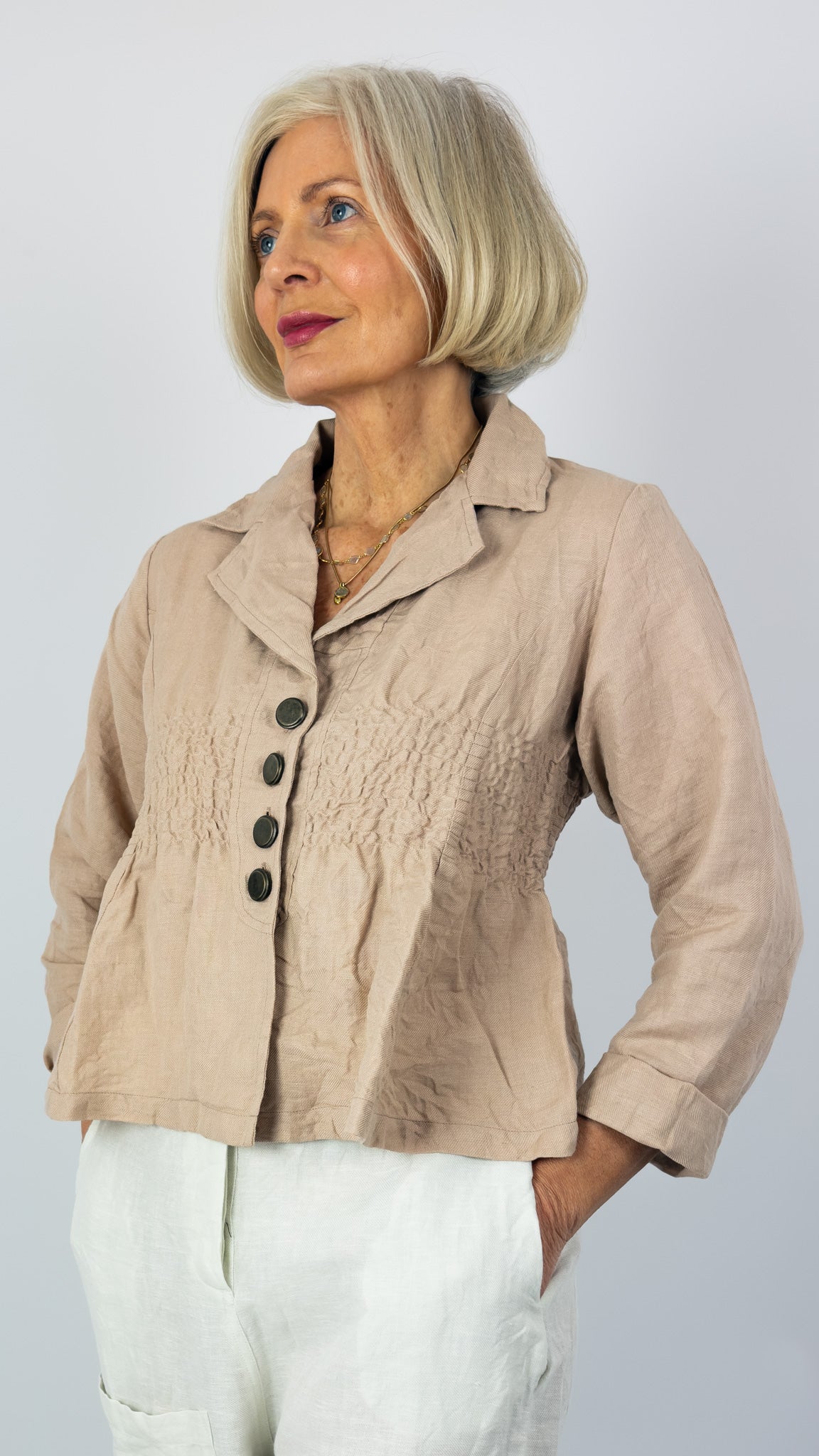 Les Ours Agave Jacket Blush