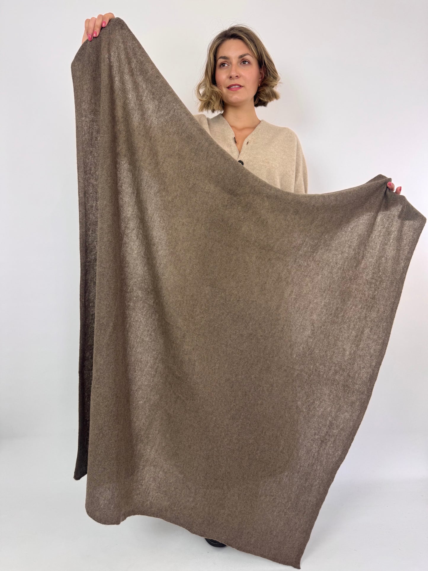 Pas De Calais 0603 Scarf Brown