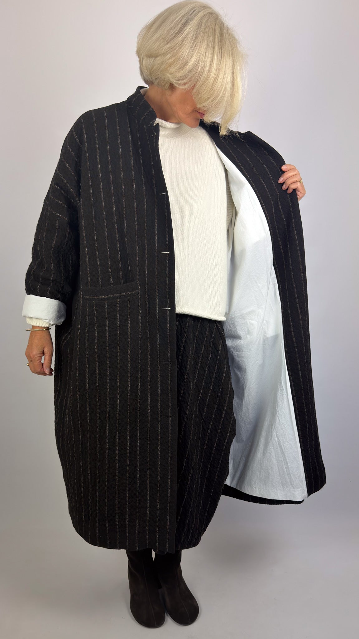 Frida Zazou Isa Coat Cacao