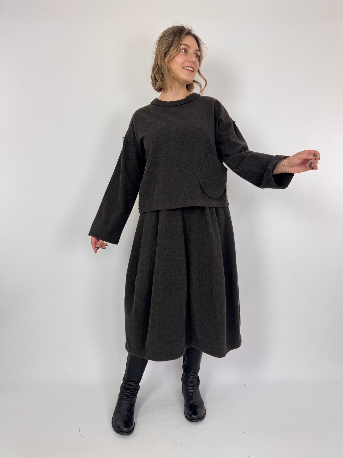 Minina Miuki Skirt Brown