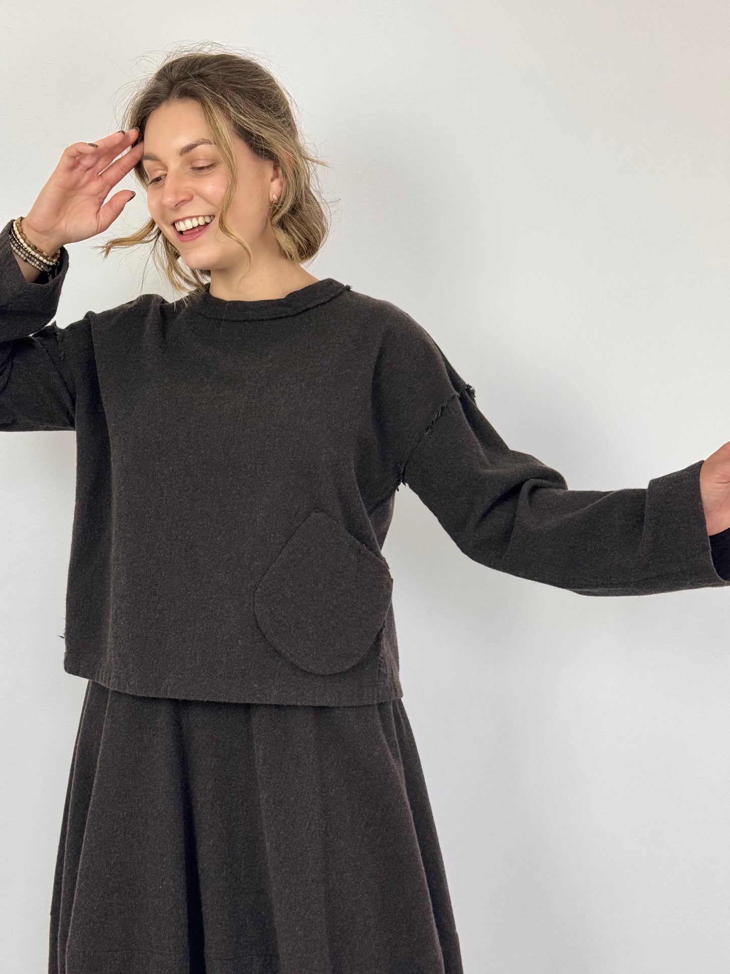 Minina Orsa Jumper Brown